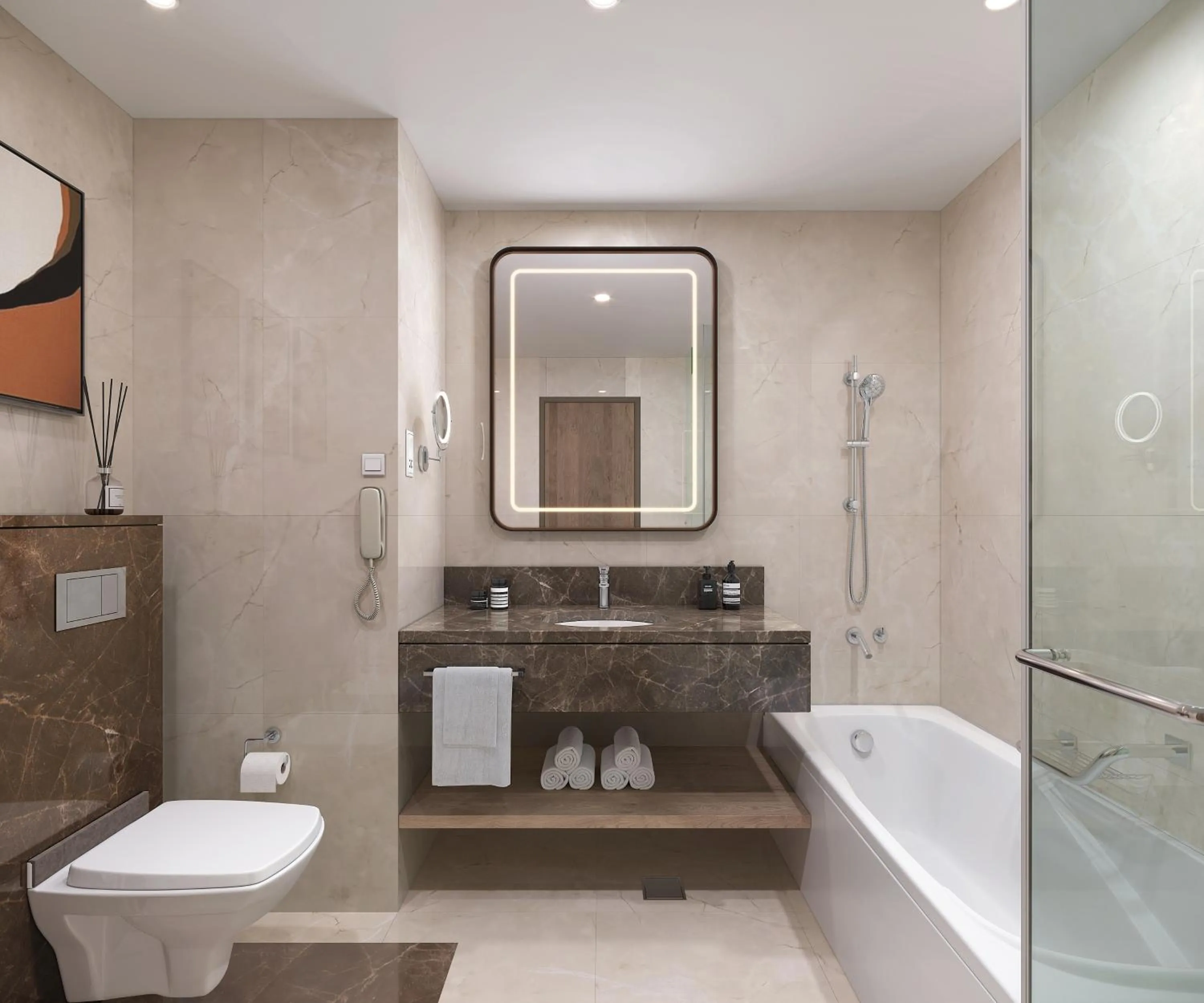 Bathroom in Vintage Grand Hotel Dubai