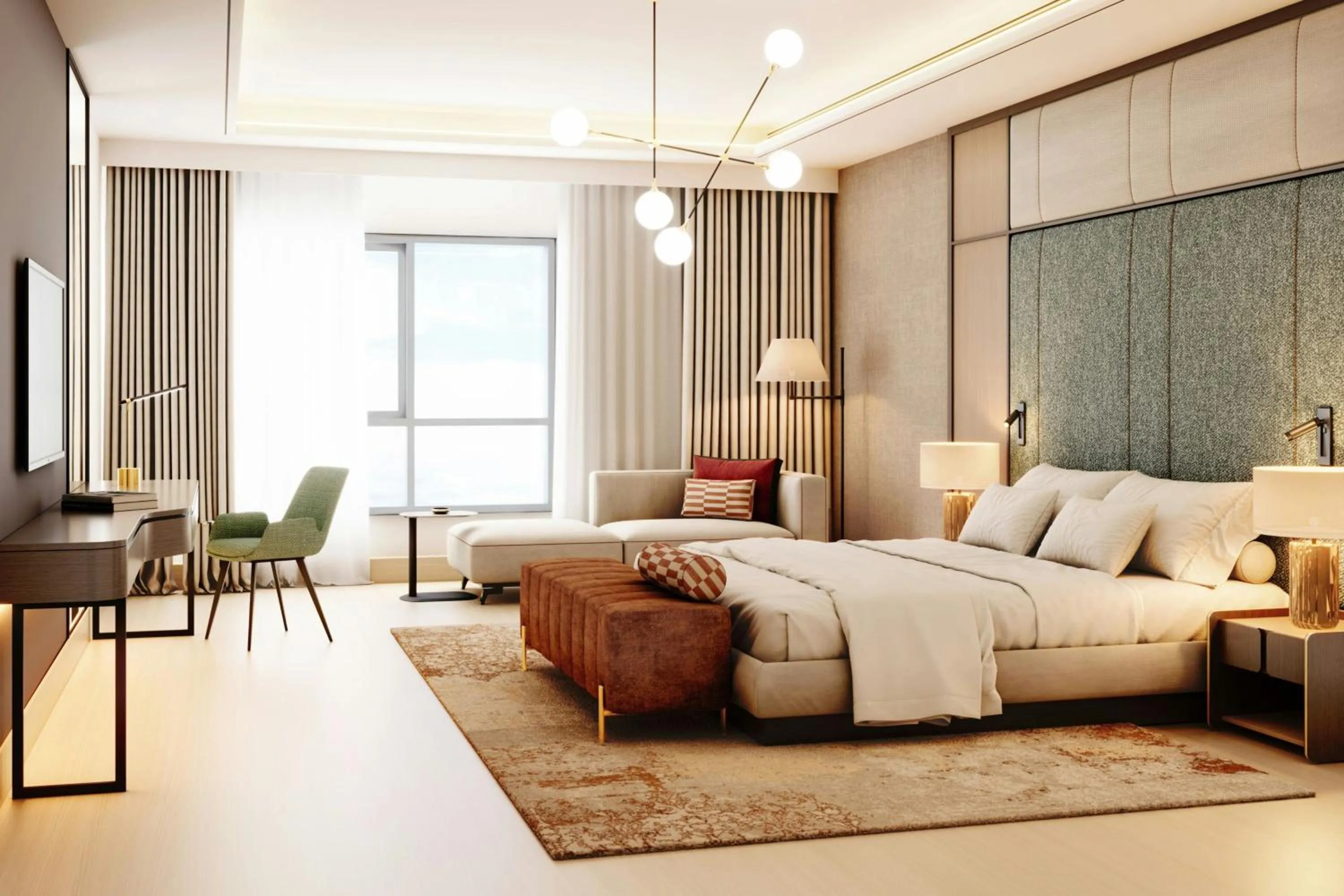 Bedroom in Vintage Grand Hotel Dubai