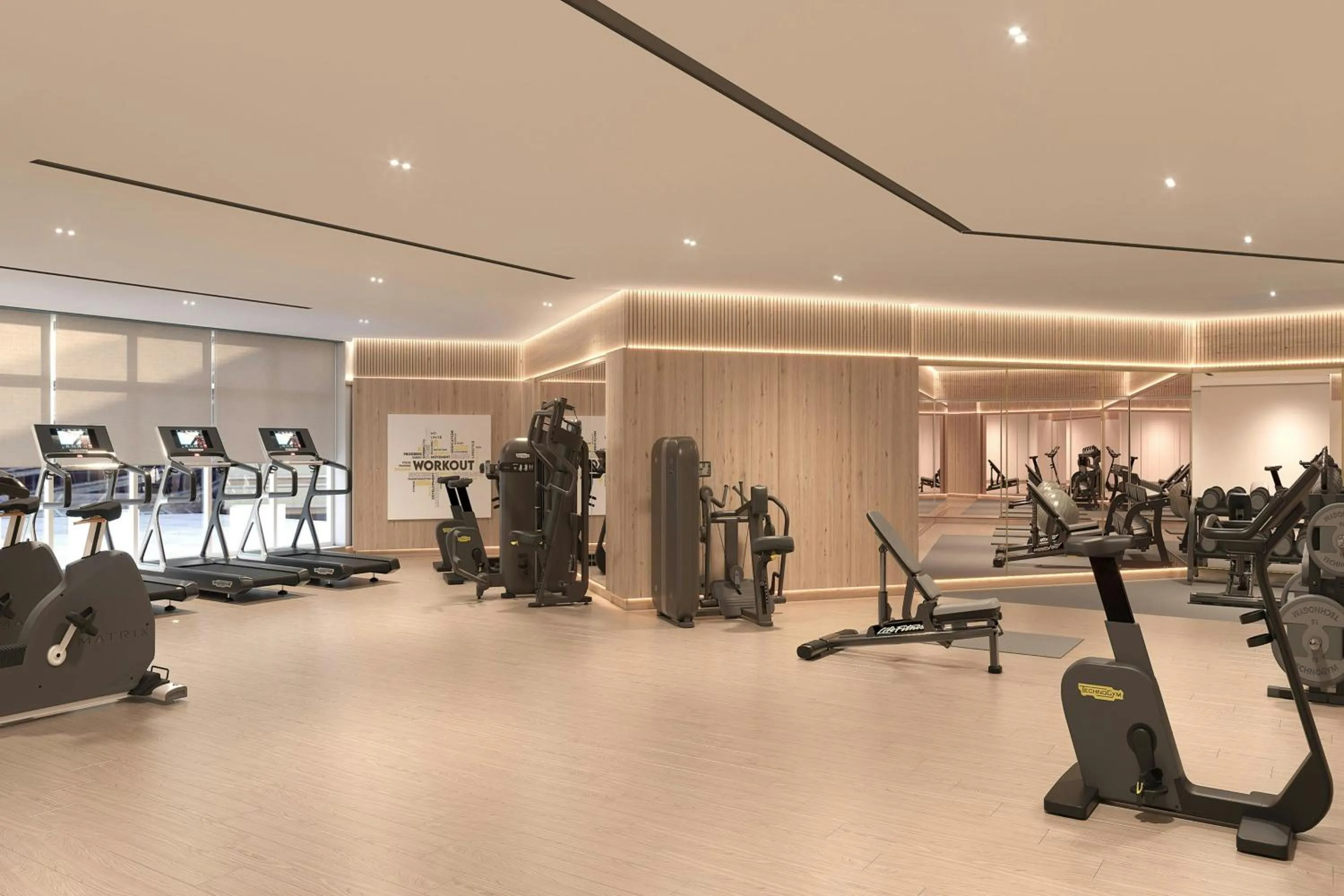 Fitness centre/facilities in Vintage Grand Hotel Dubai