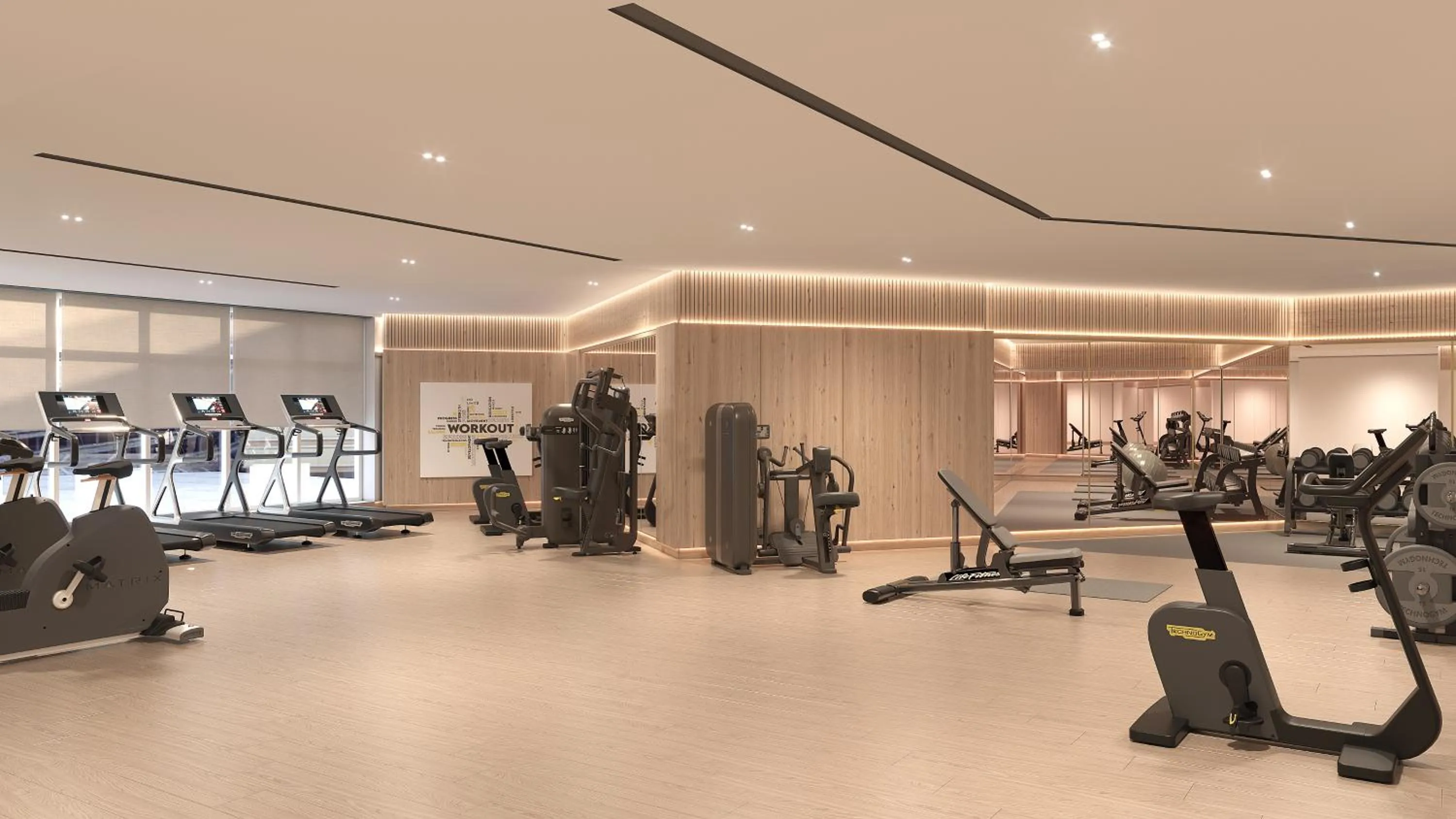 Fitness centre/facilities in Vintage Grand Hotel Dubai