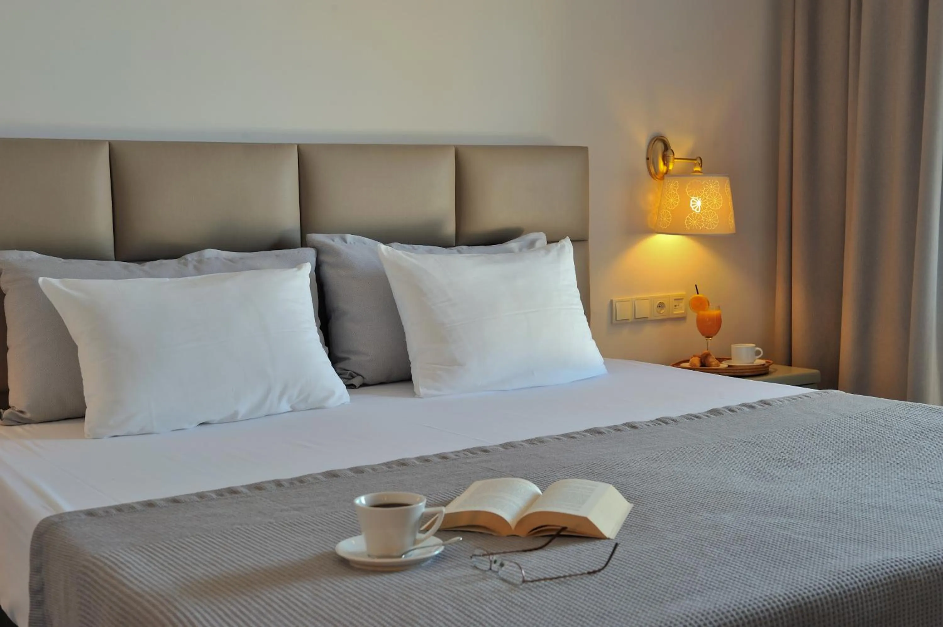 Bed in Possidi Holidays Resort & Suite Hotel