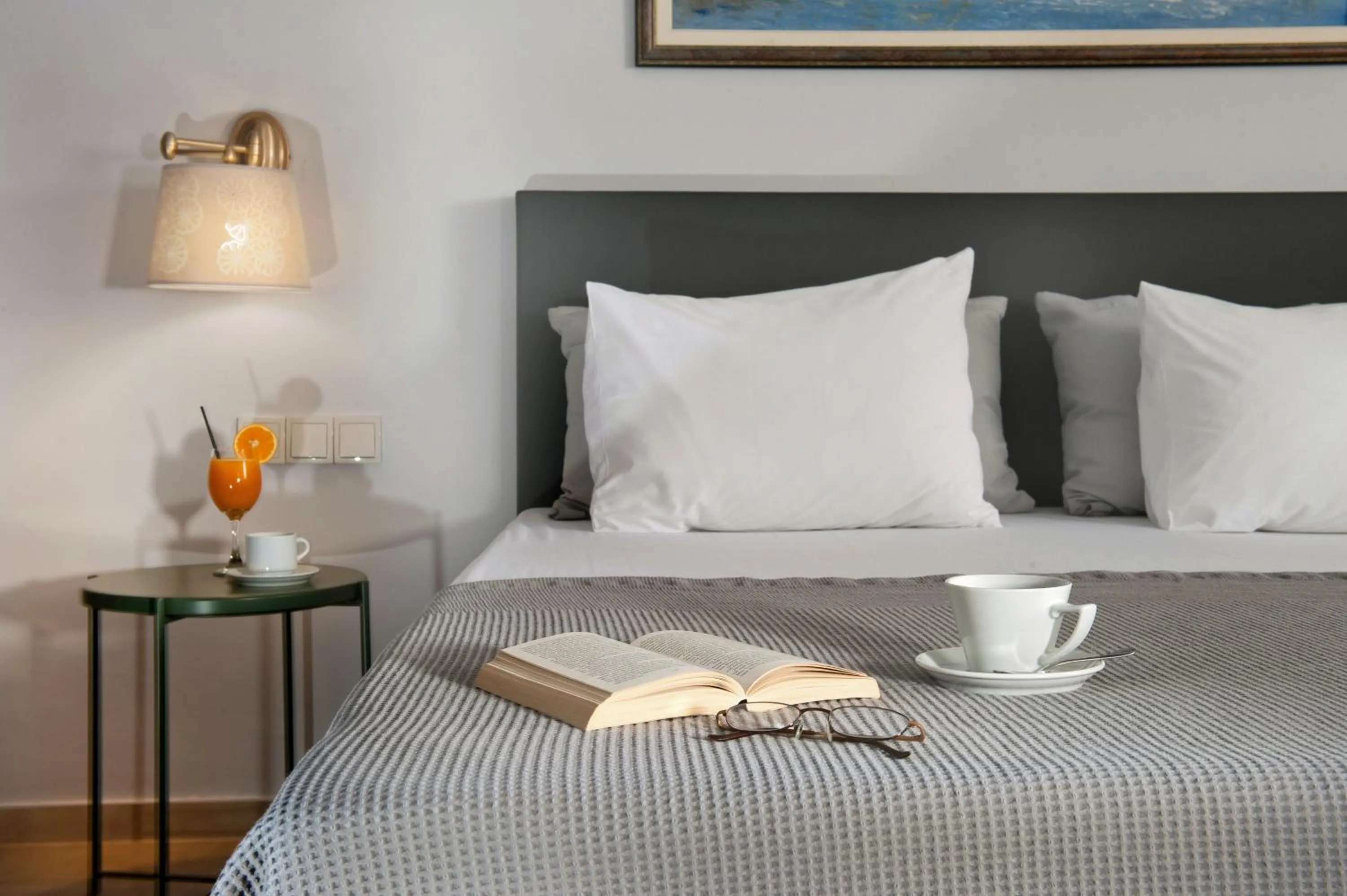 Bed in Possidi Holidays Resort & Suite Hotel