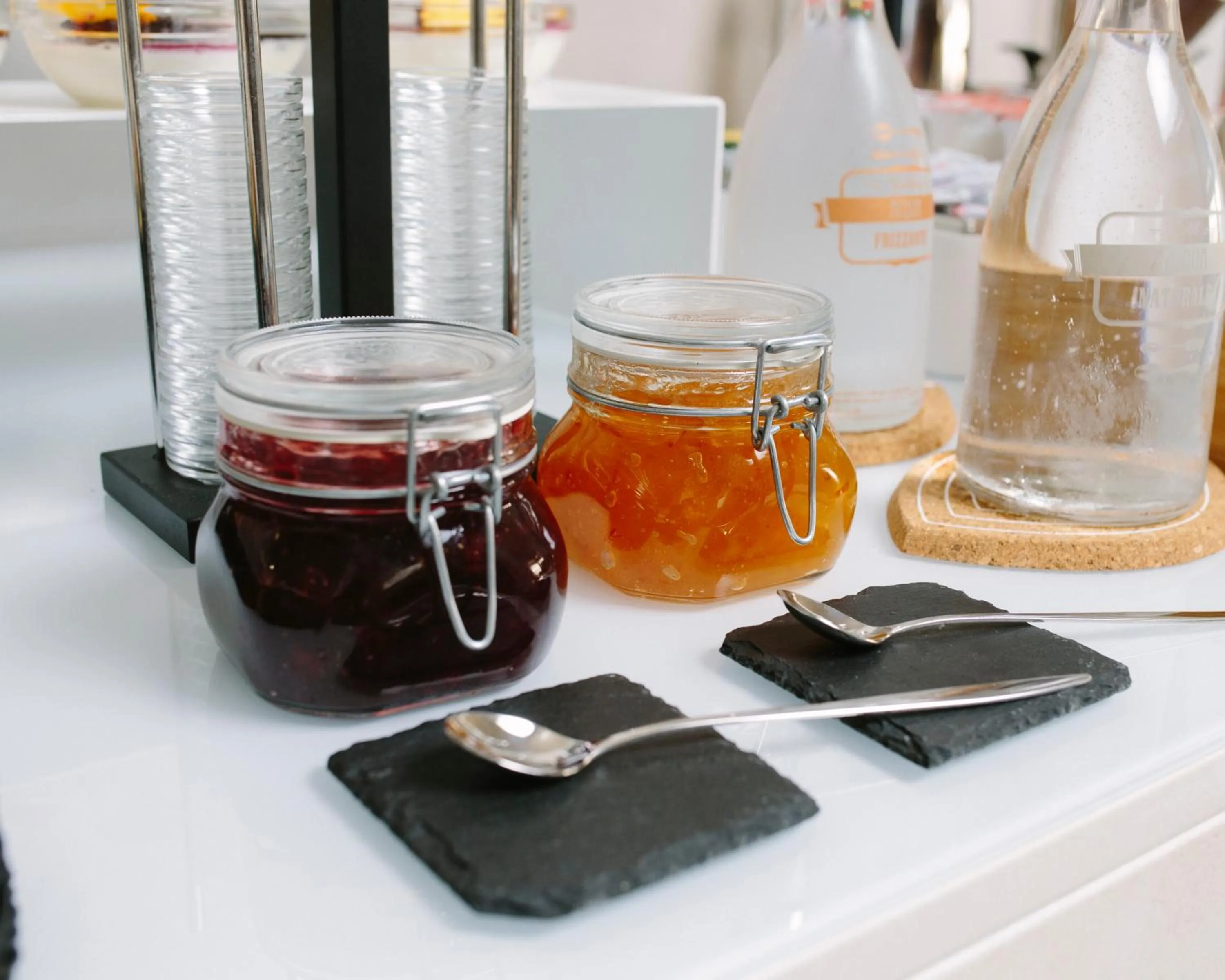 Continental breakfast in Hotel Paradiso
