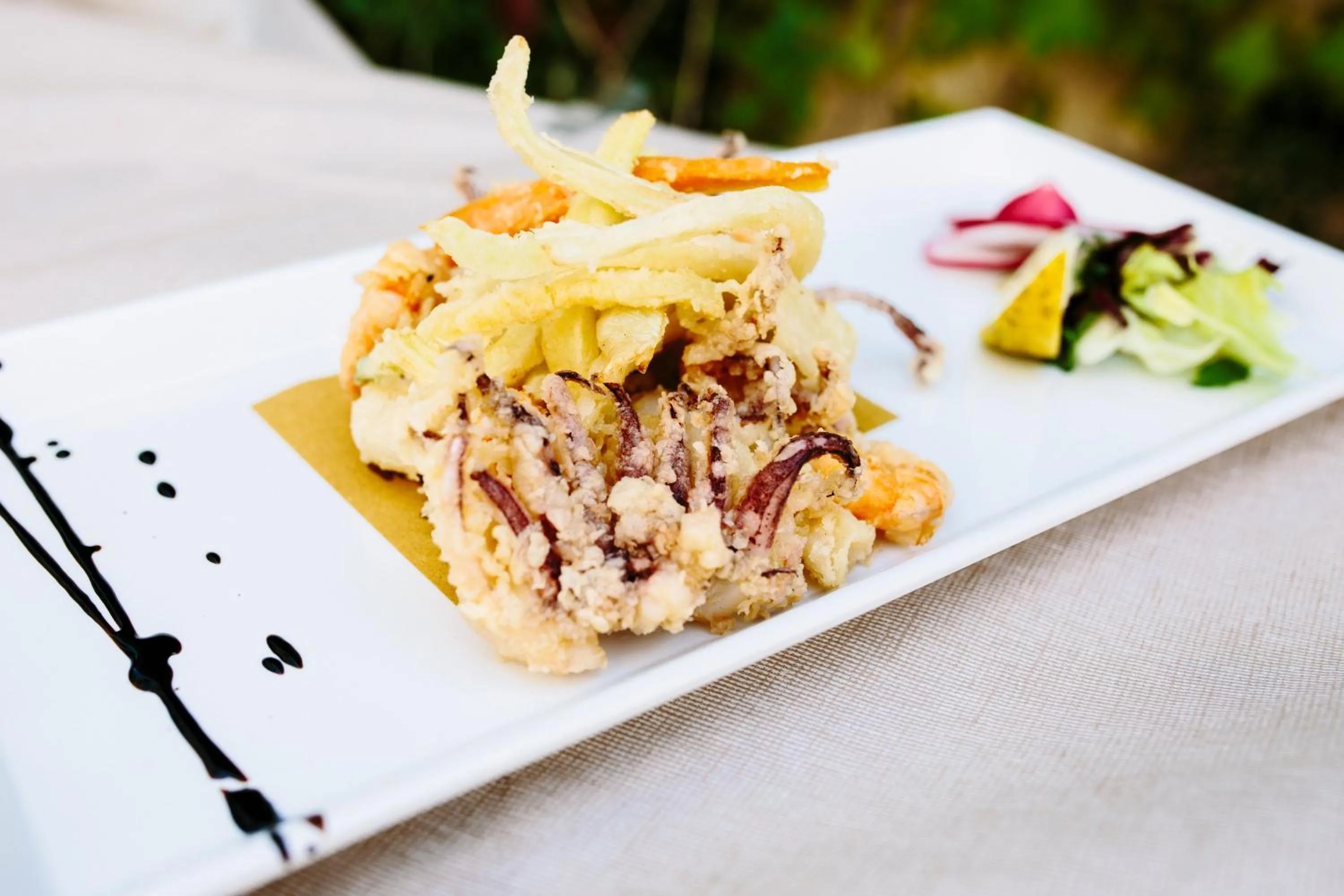 Food close-up in Hotel Paradiso