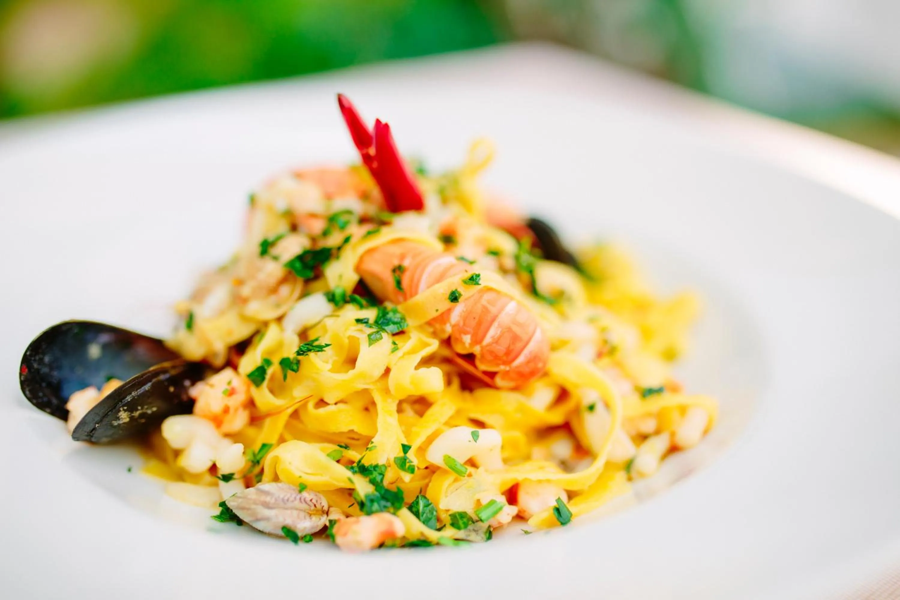 Food close-up in Hotel Paradiso