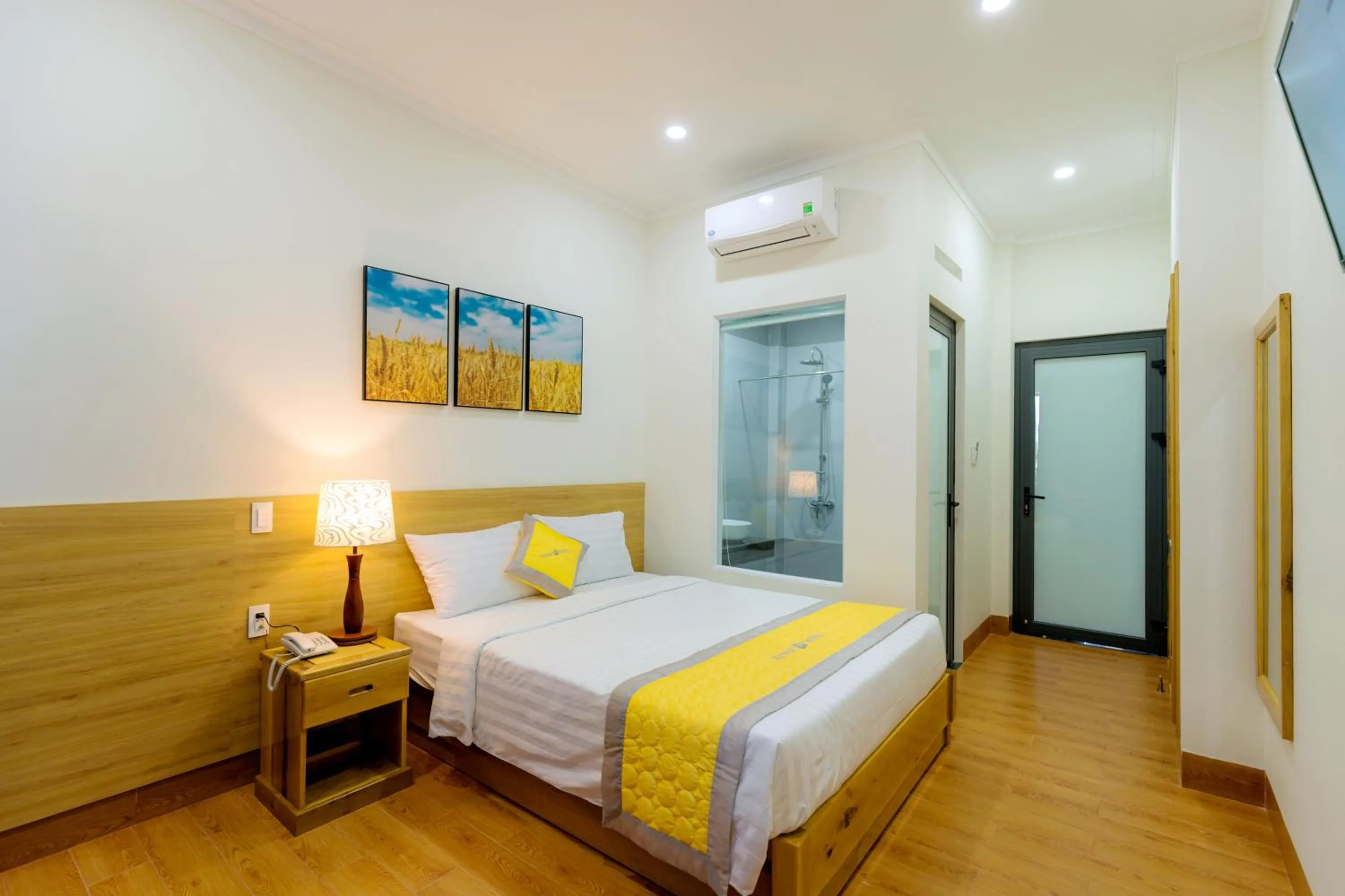 Bed in Hanah Hotel Phan Thiet