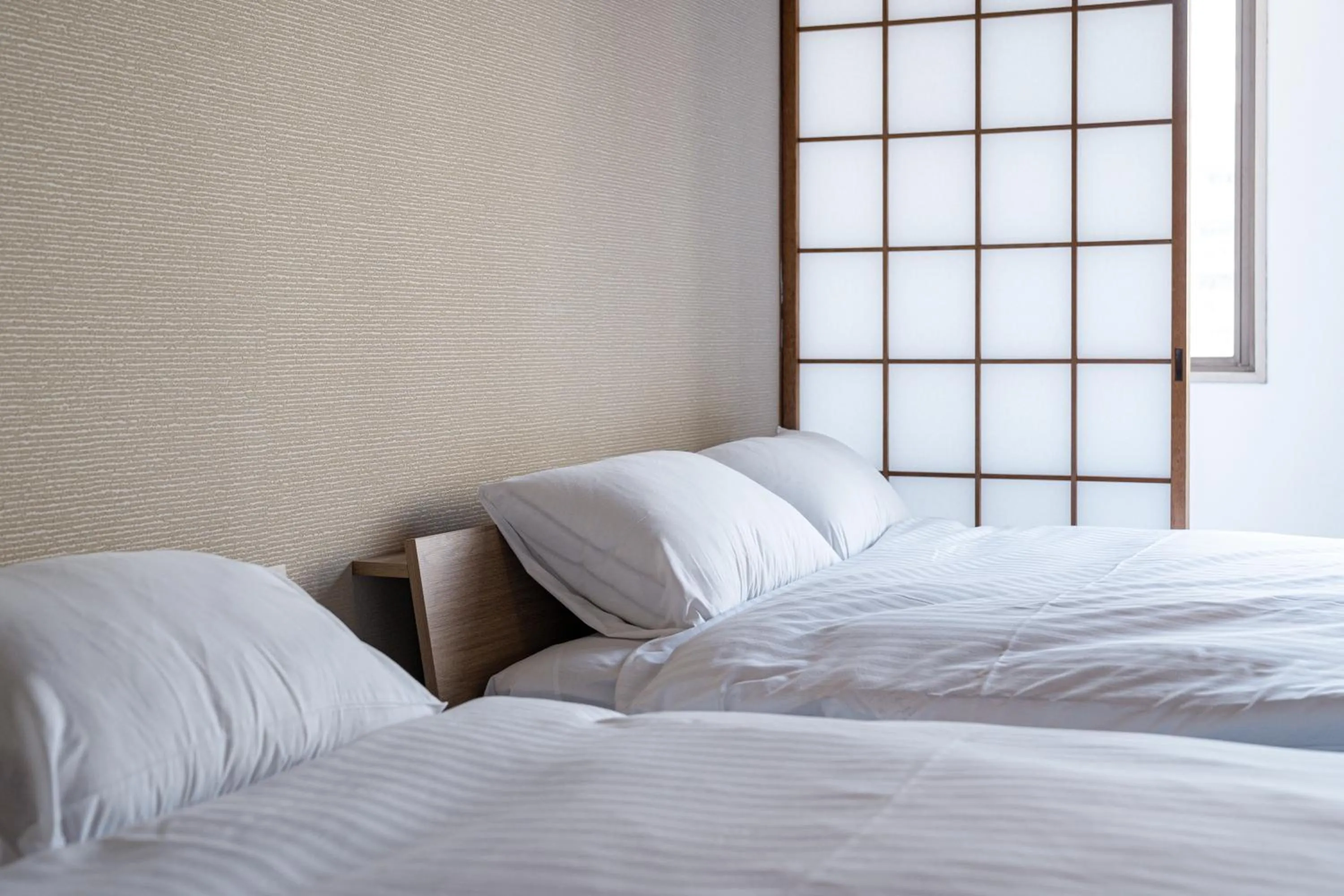 Bed in Hotel Akasaka Heights