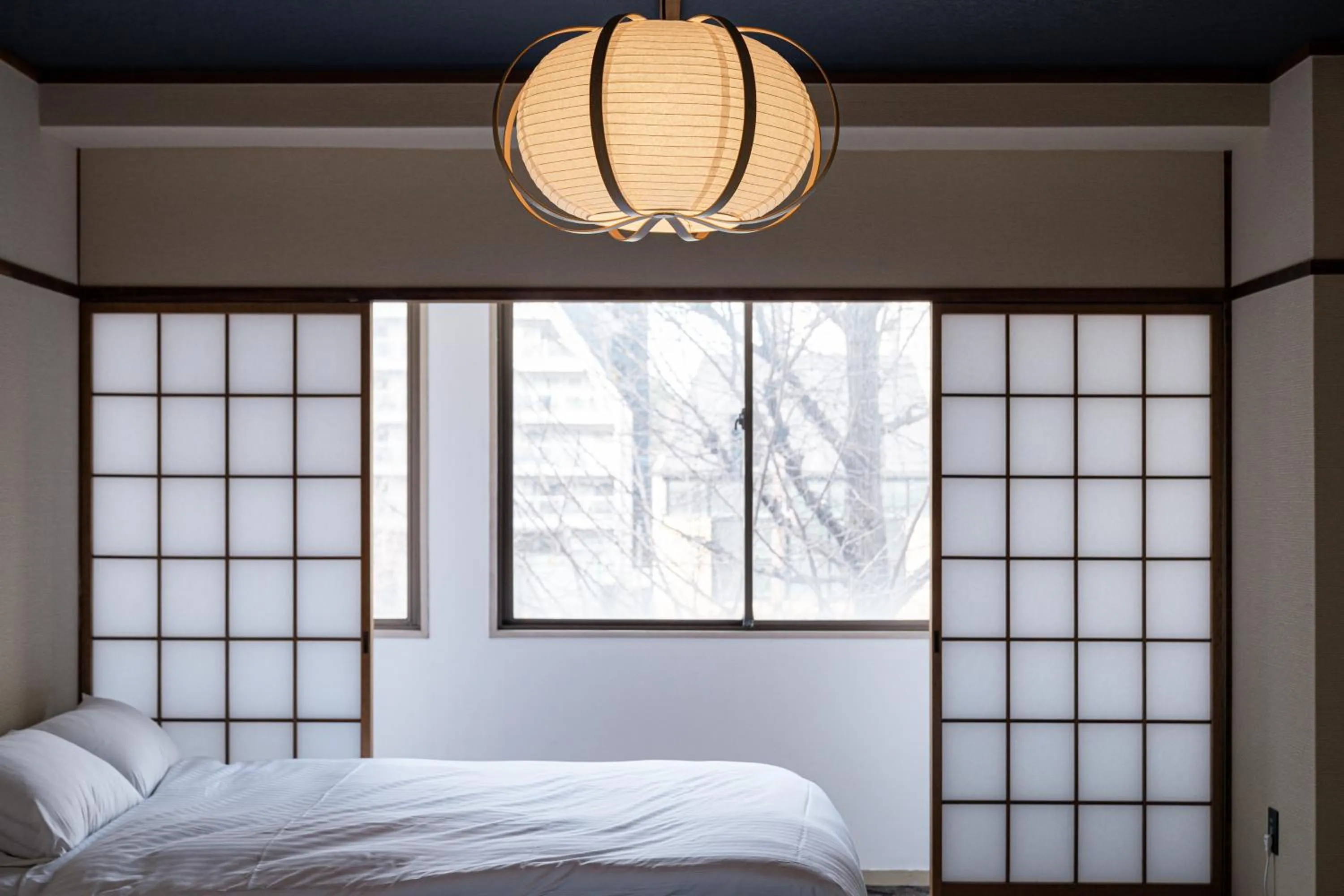 Bed in Hotel Akasaka Heights