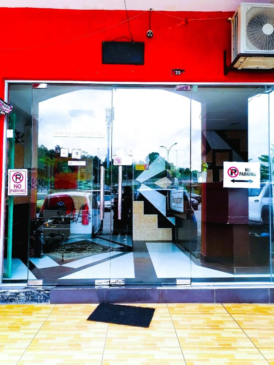 Facade/entrance in ARK HOTEL SUBANG