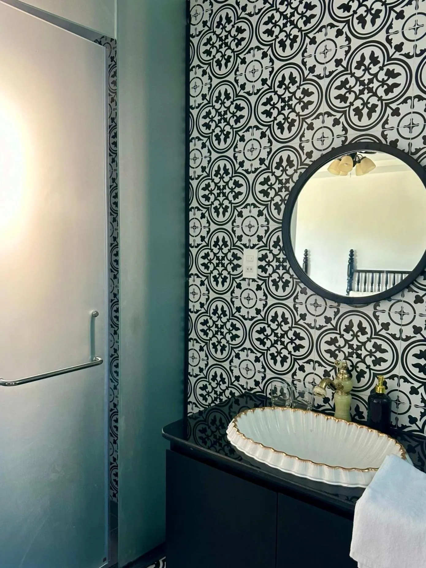 Bathroom in Nereus Hotel