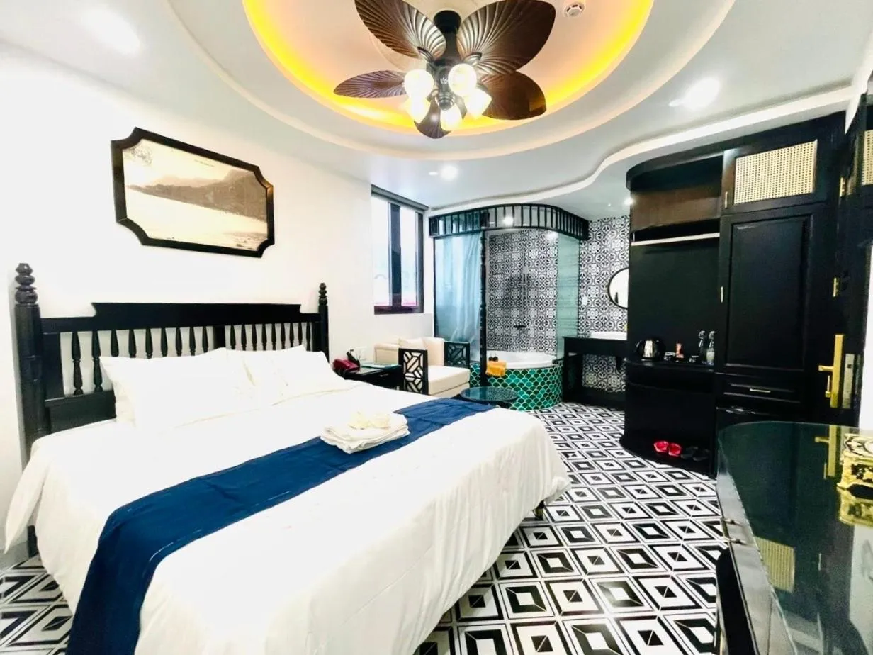 Photo of the whole room, Bed in Nereus Hotel