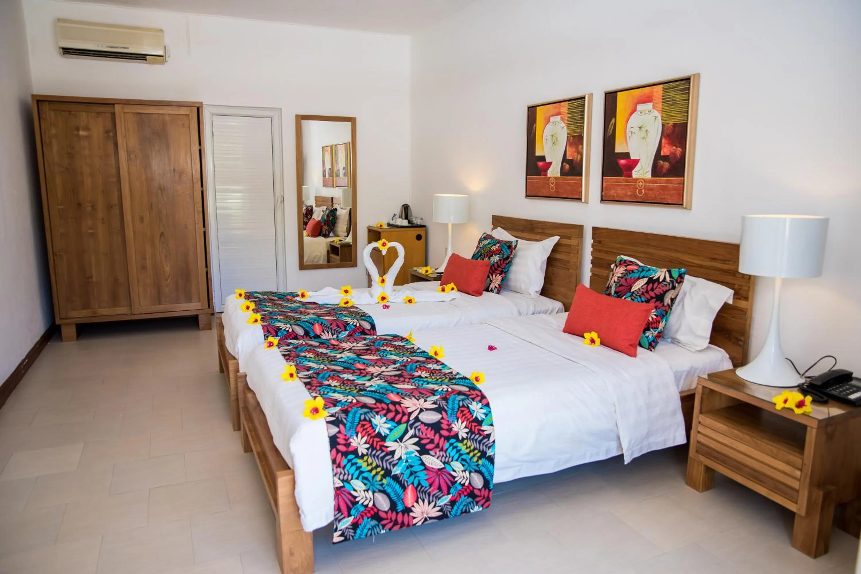 Bed in Villas Mon Plaisir