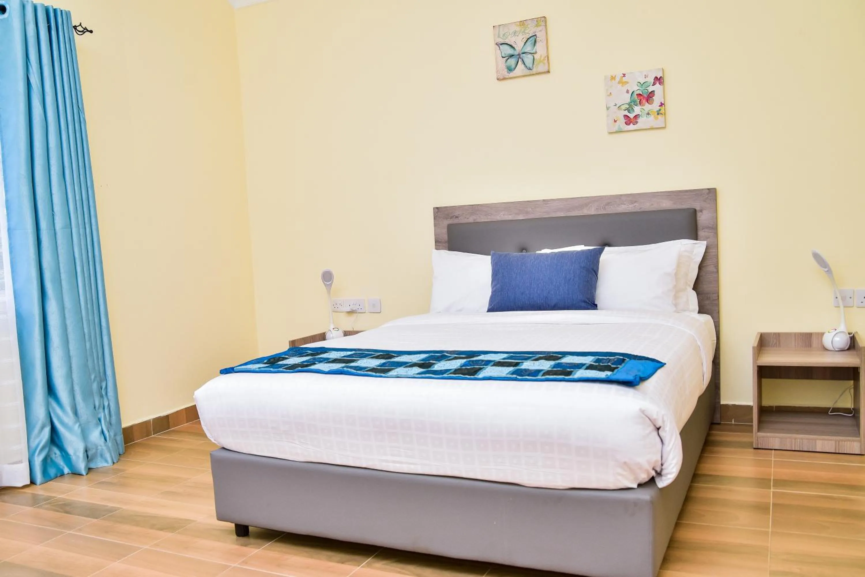 Bed in Kongoni House