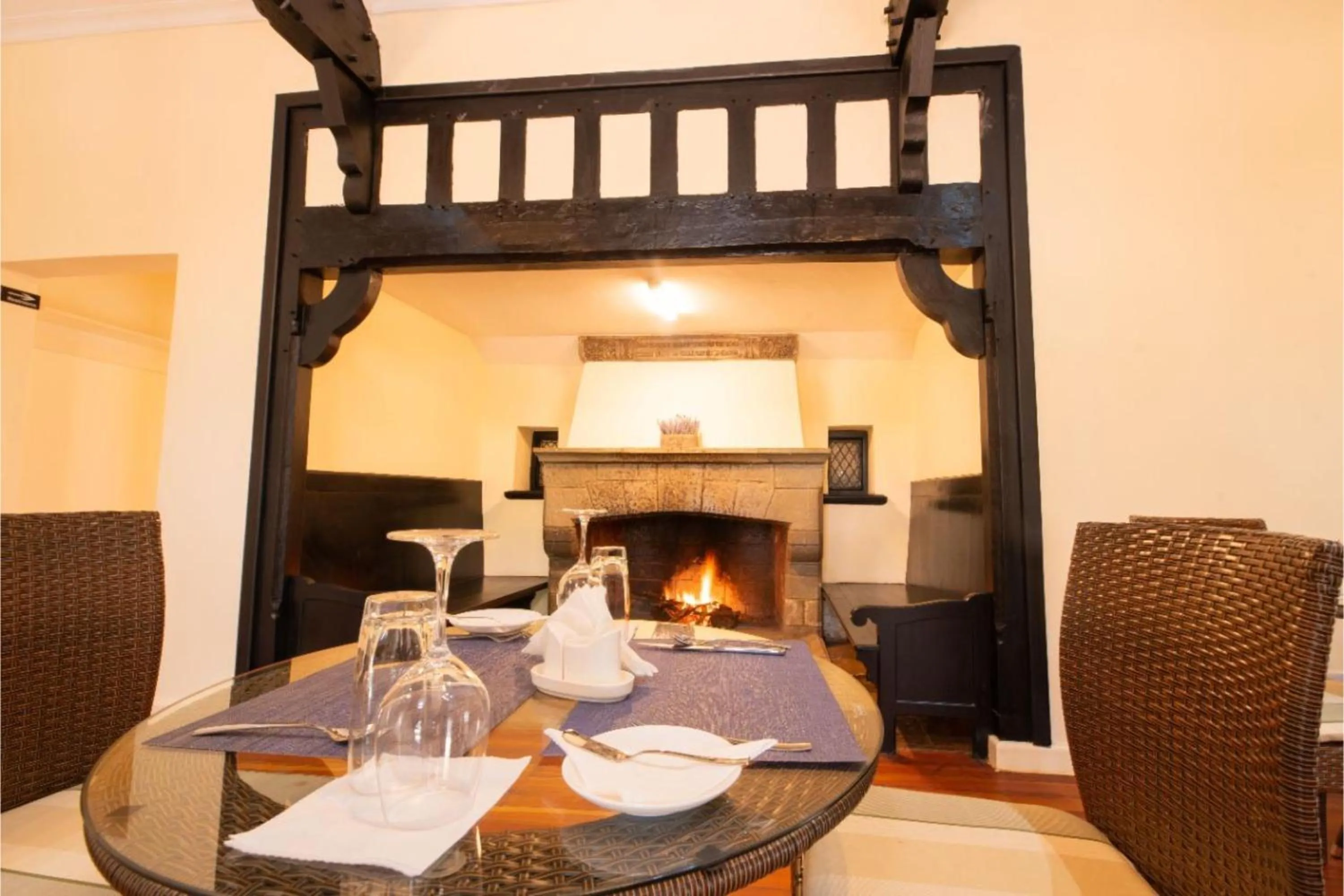 Living room in Kongoni House