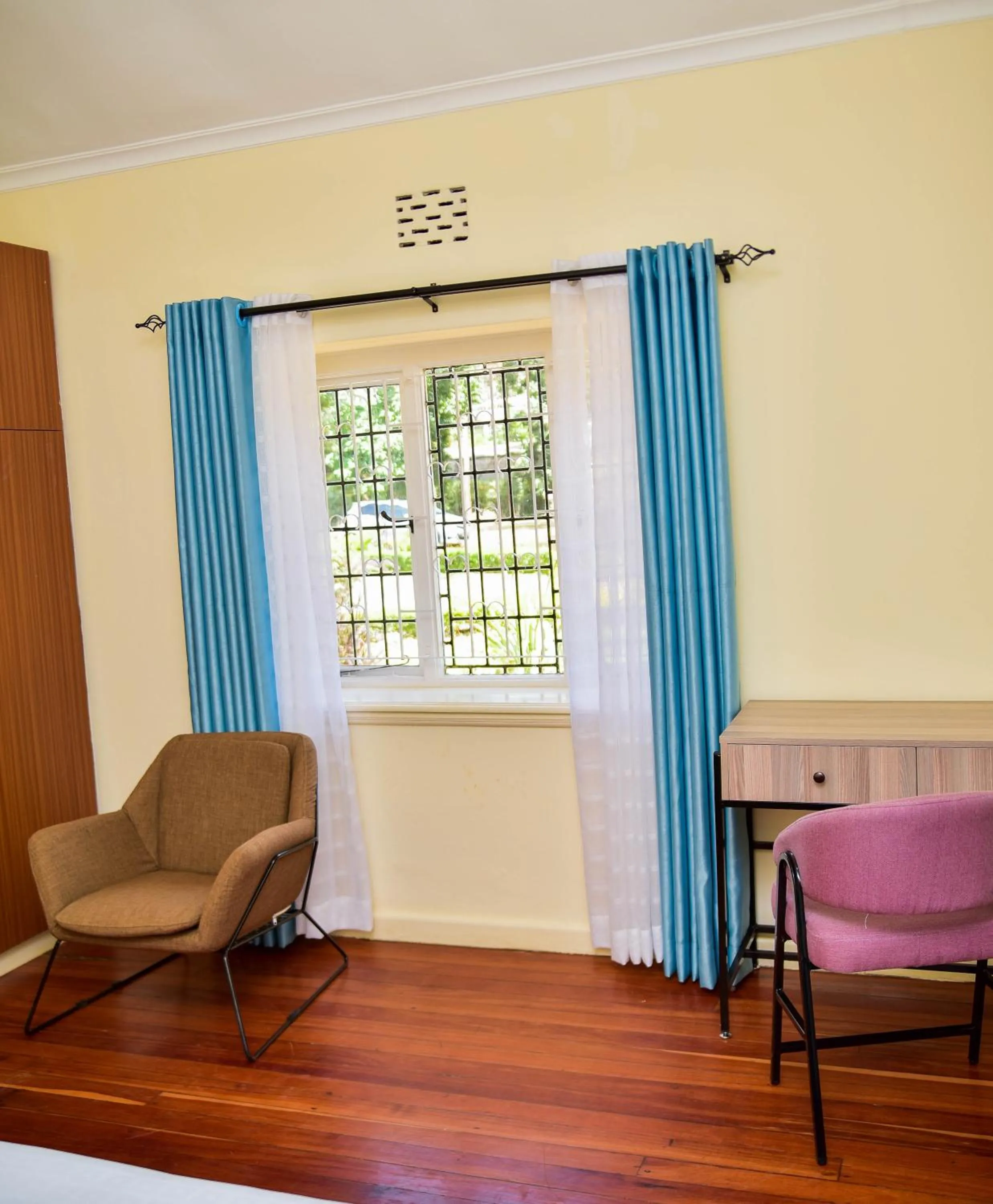 Seating area in Kongoni House