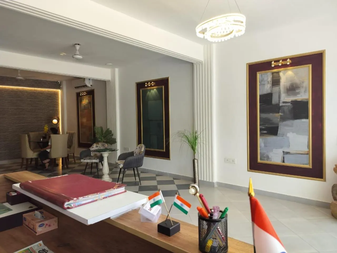 Lobby or reception in Saffron Inn - Expo India Mart