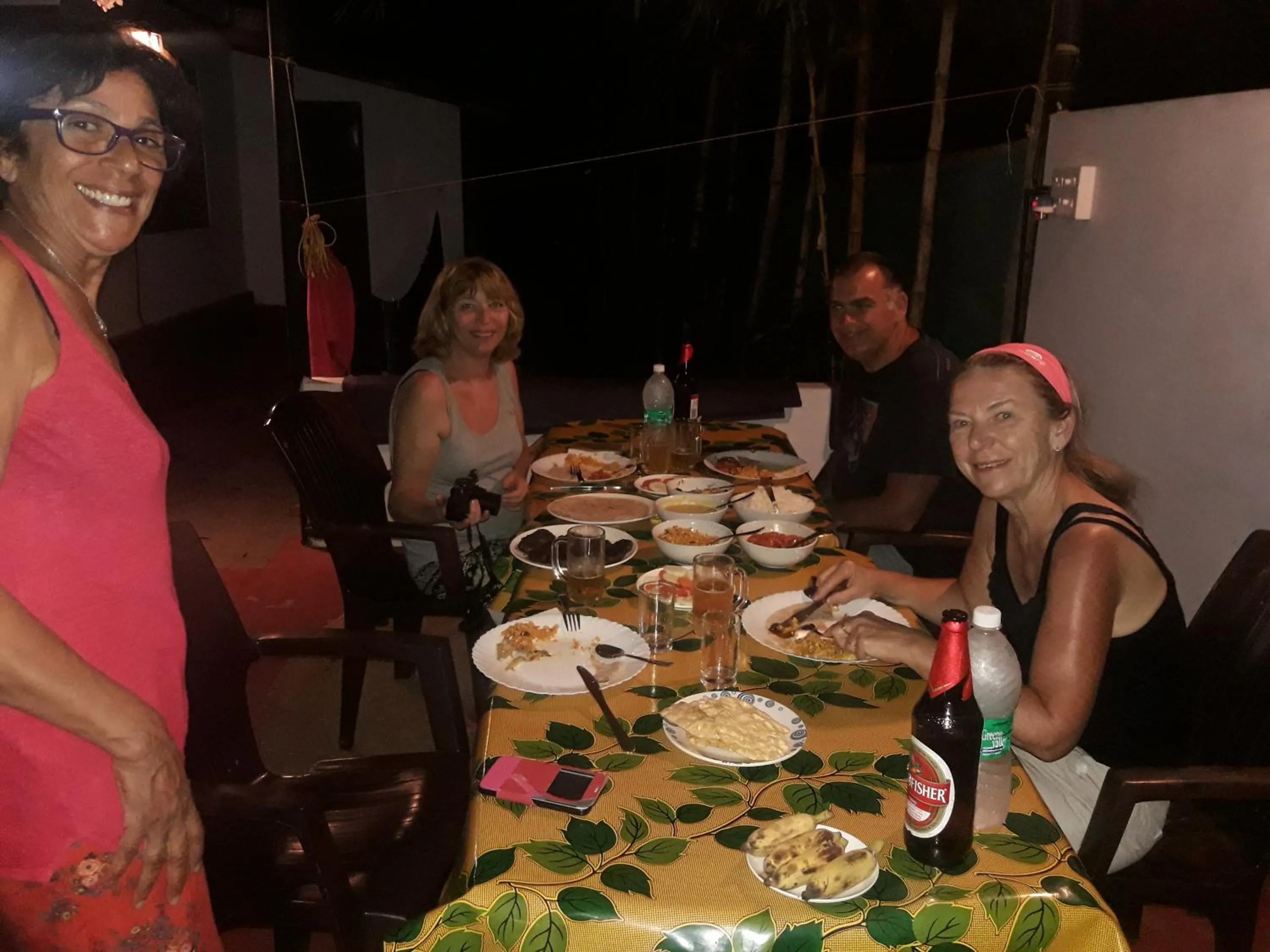 Dinner in Marari Beach House