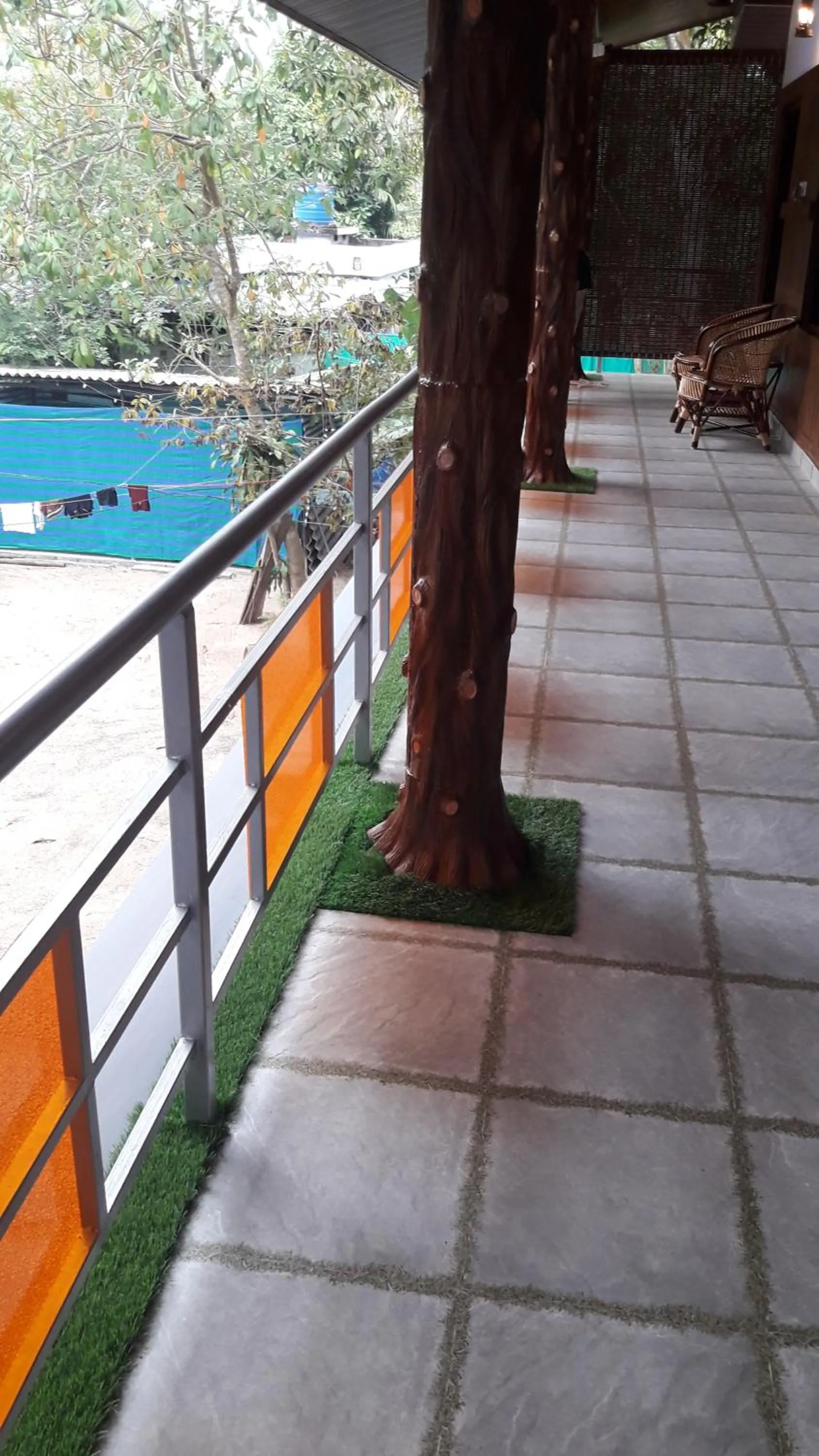 Balcony/Terrace in Marari Beach House