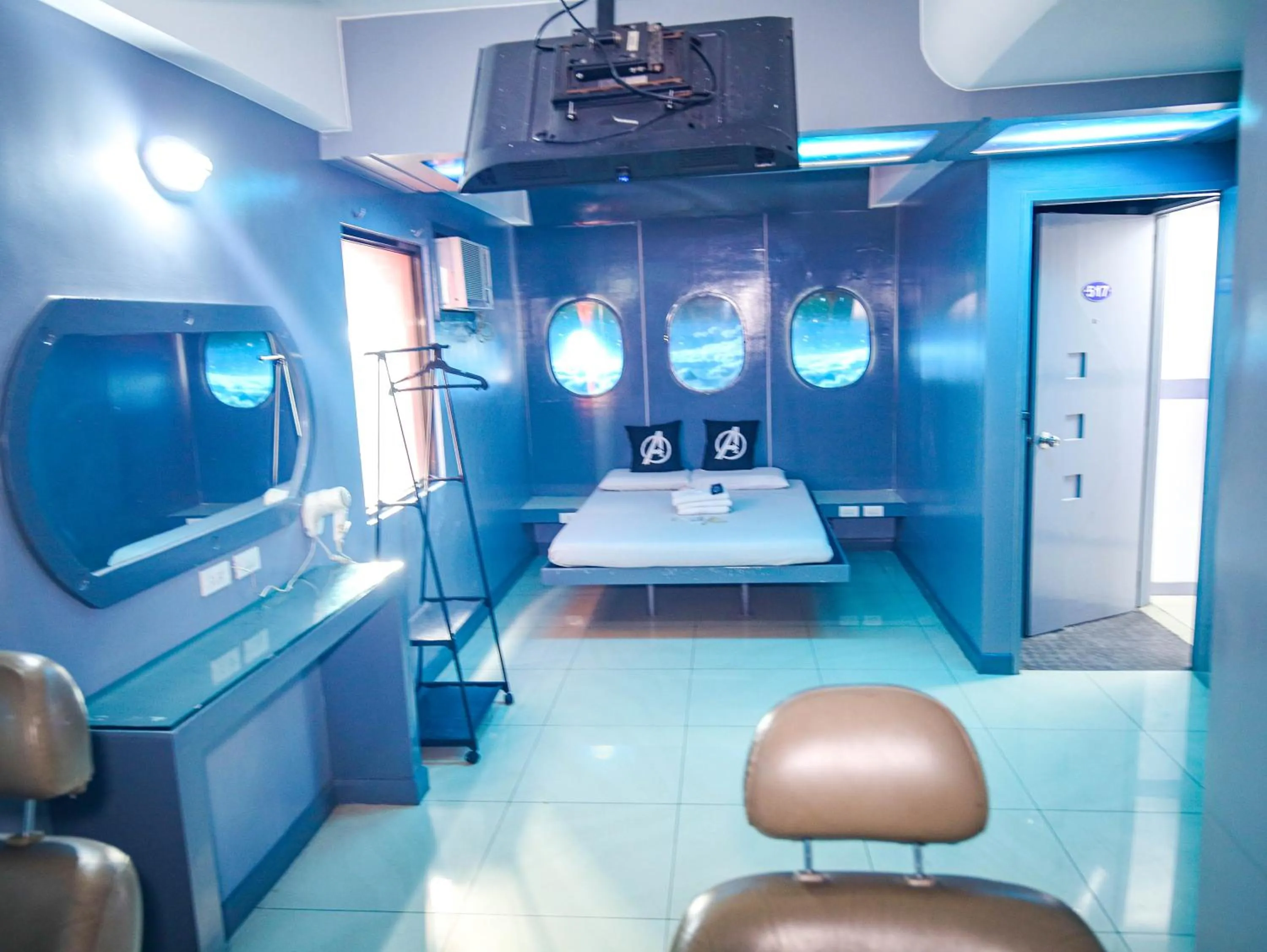 Bed in Astrotel Monumento