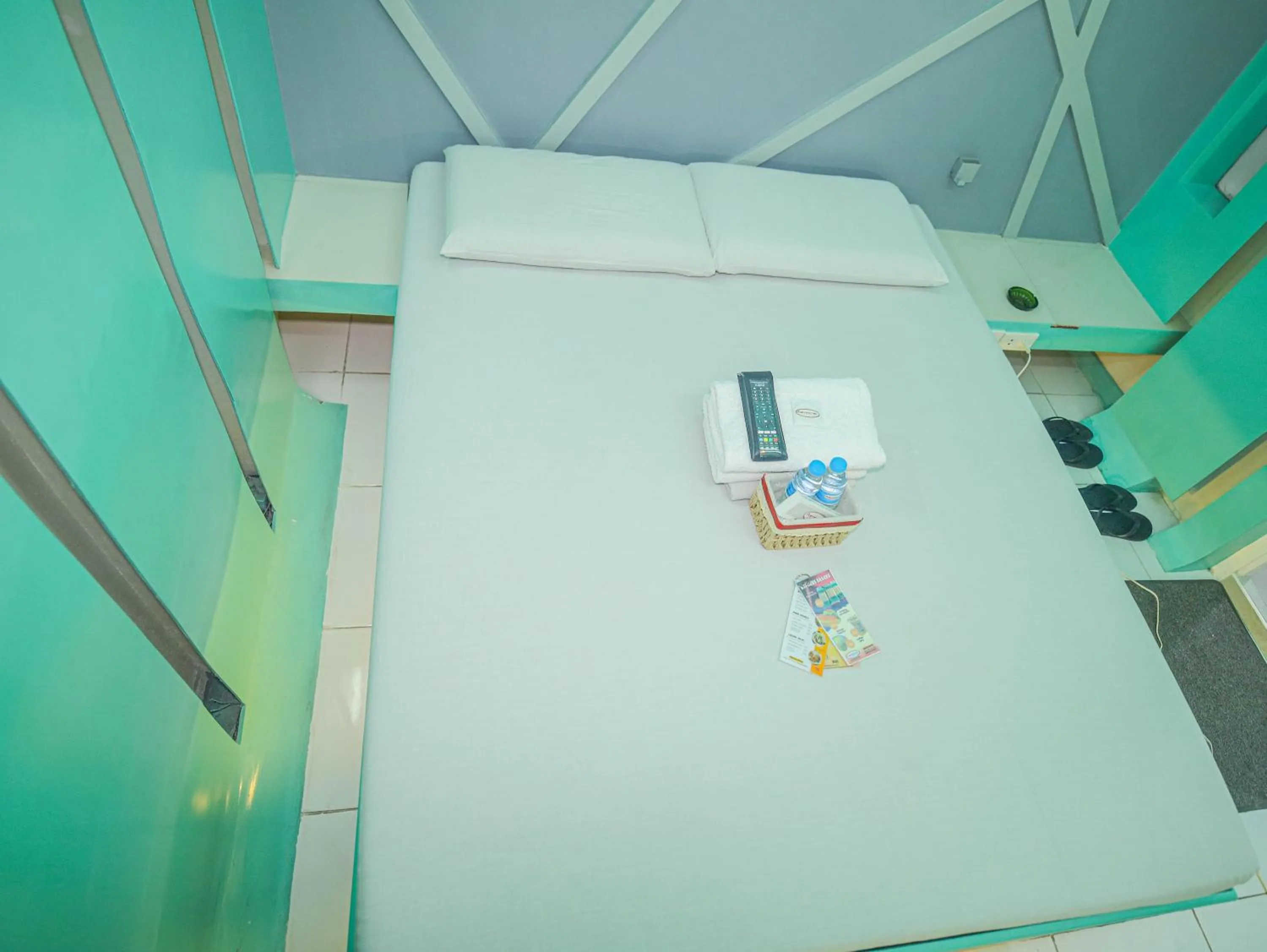 Bed in Astrotel Monumento