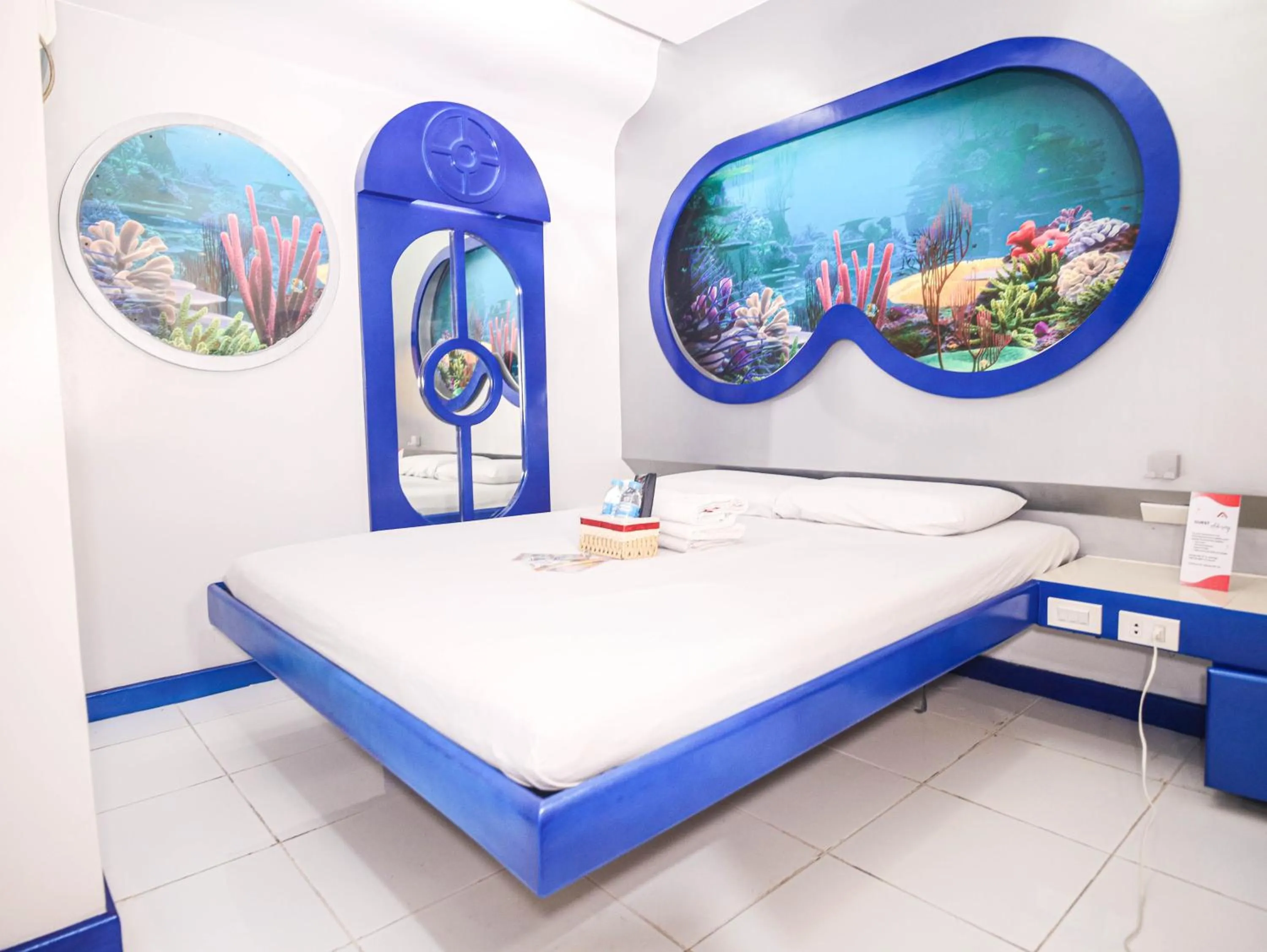 Bed in Astrotel Monumento