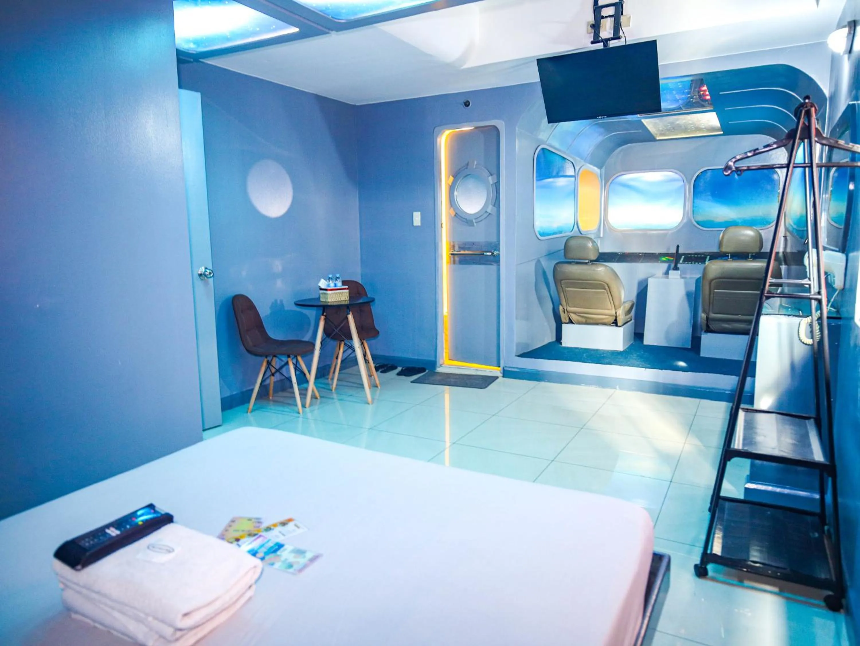 Bed in Astrotel Monumento