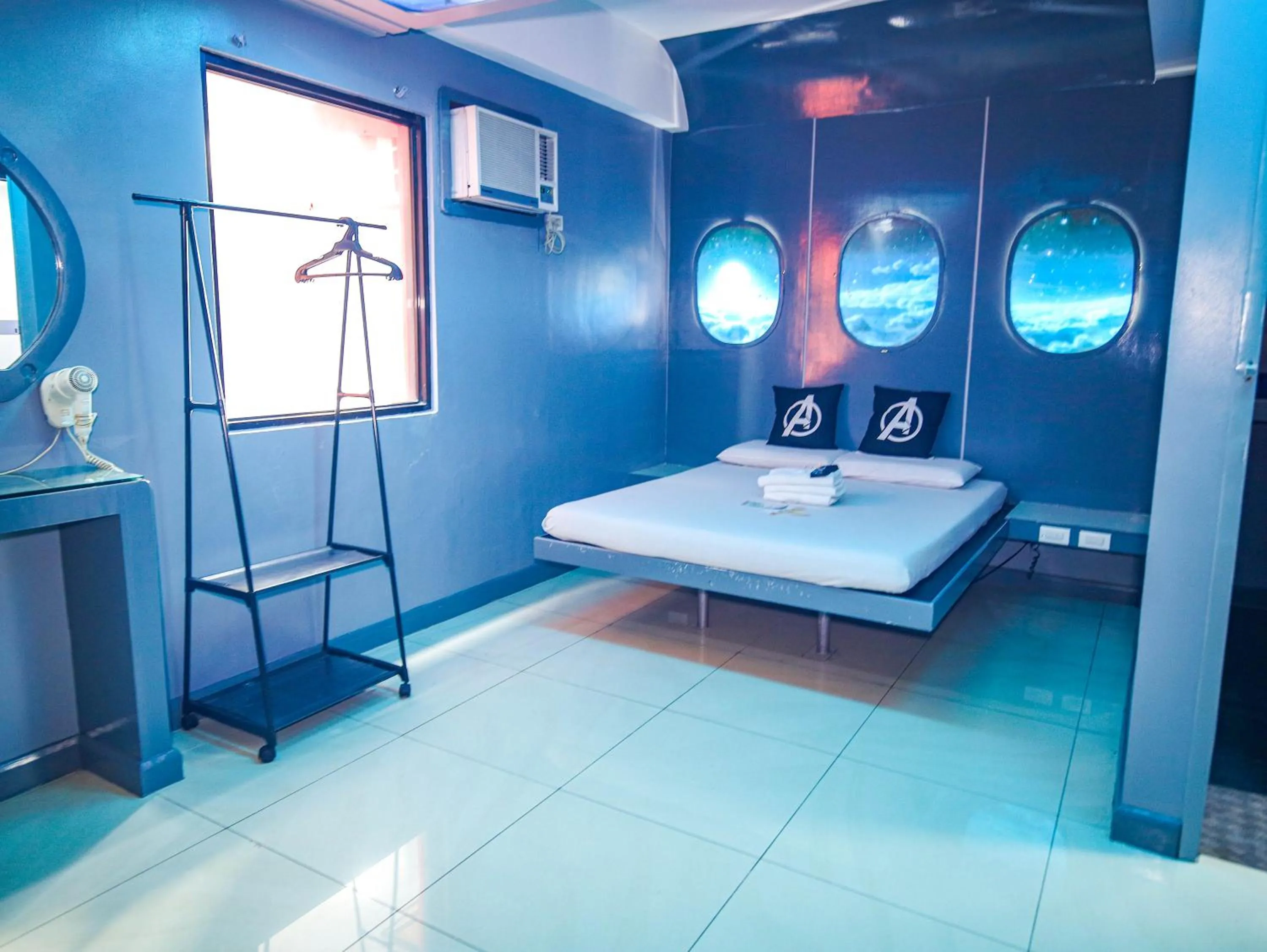 Bed in Astrotel Monumento