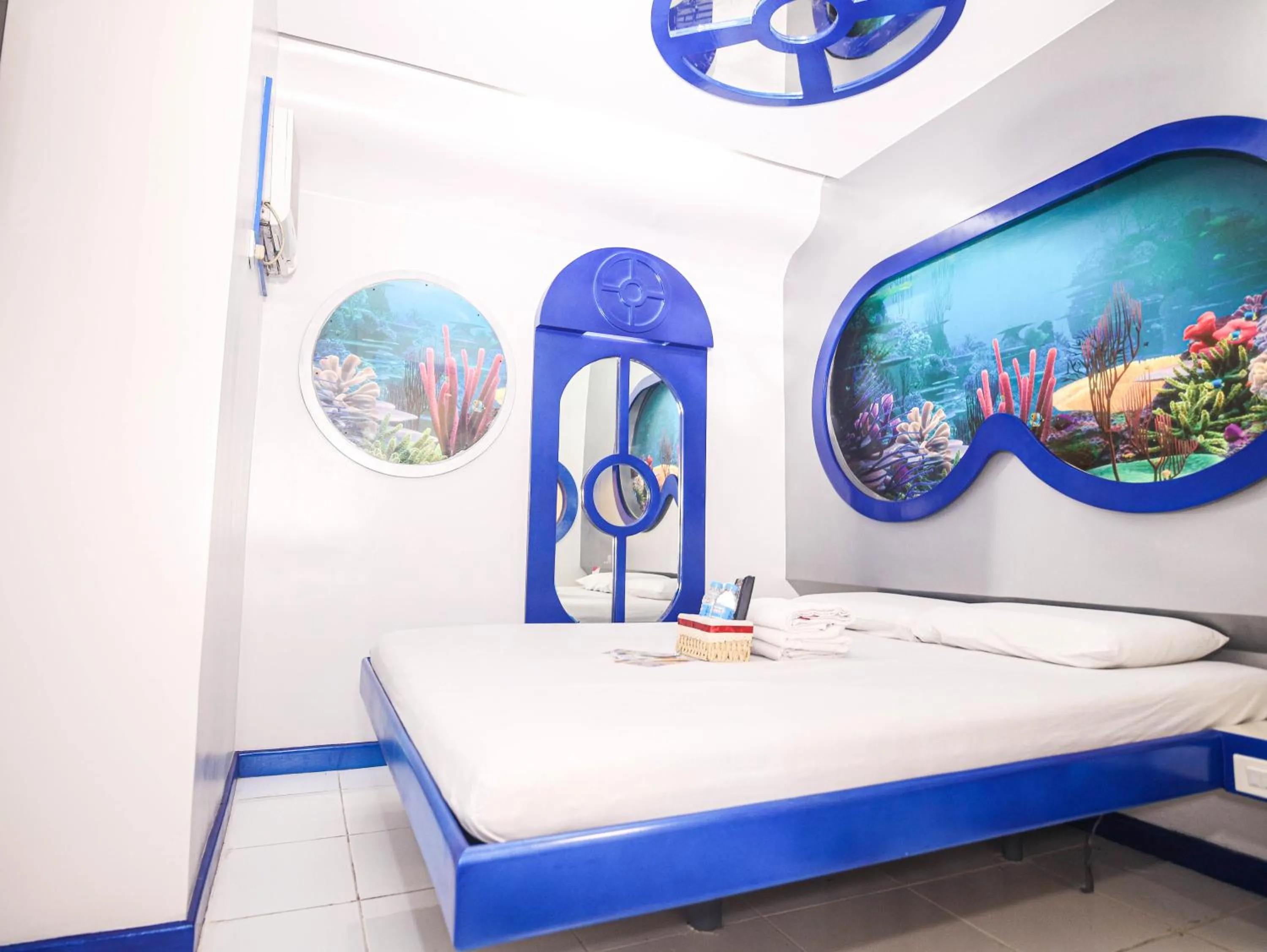 Bed in Astrotel Monumento