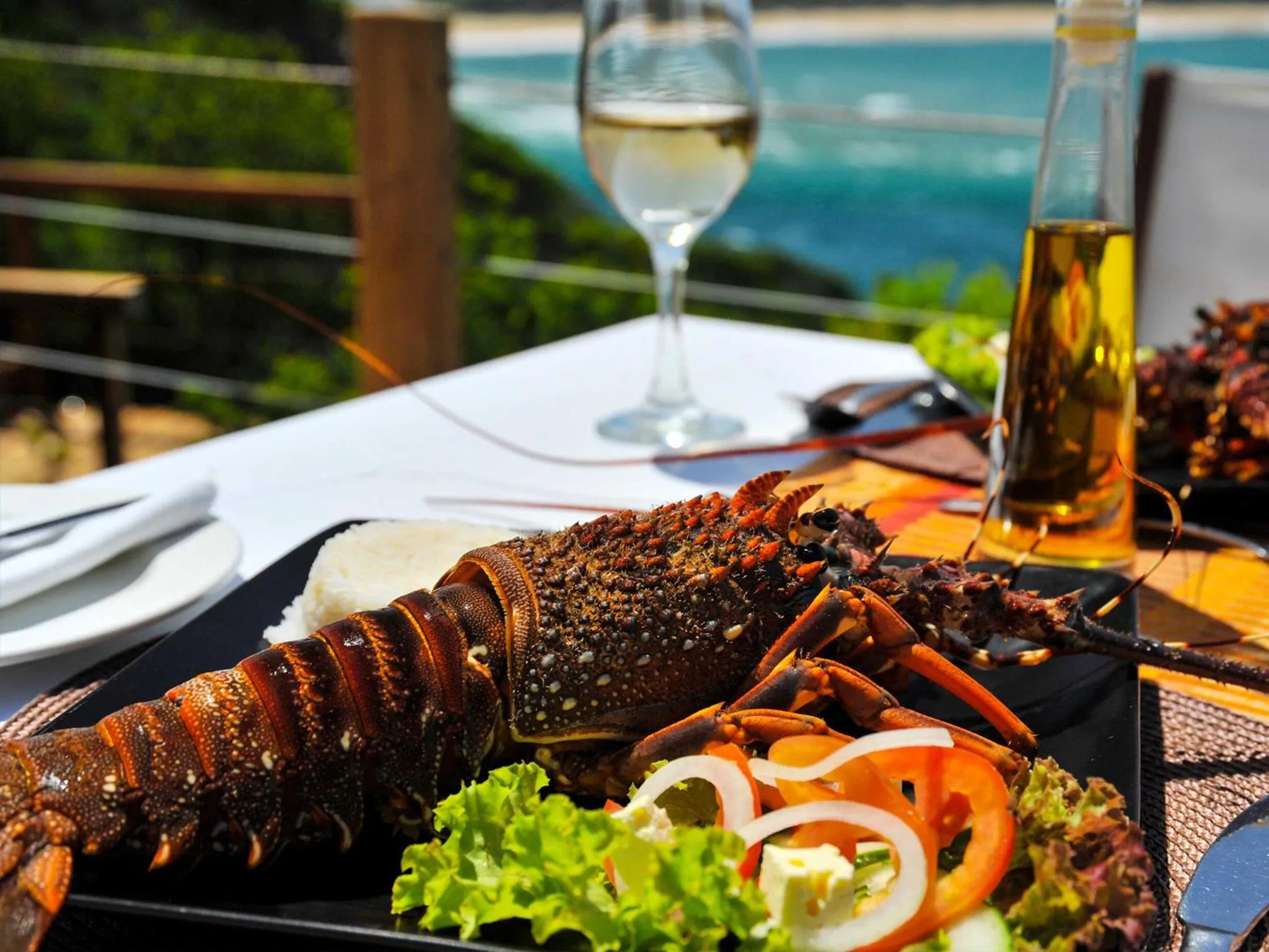 Lunch in Machangulo Beach Lodge