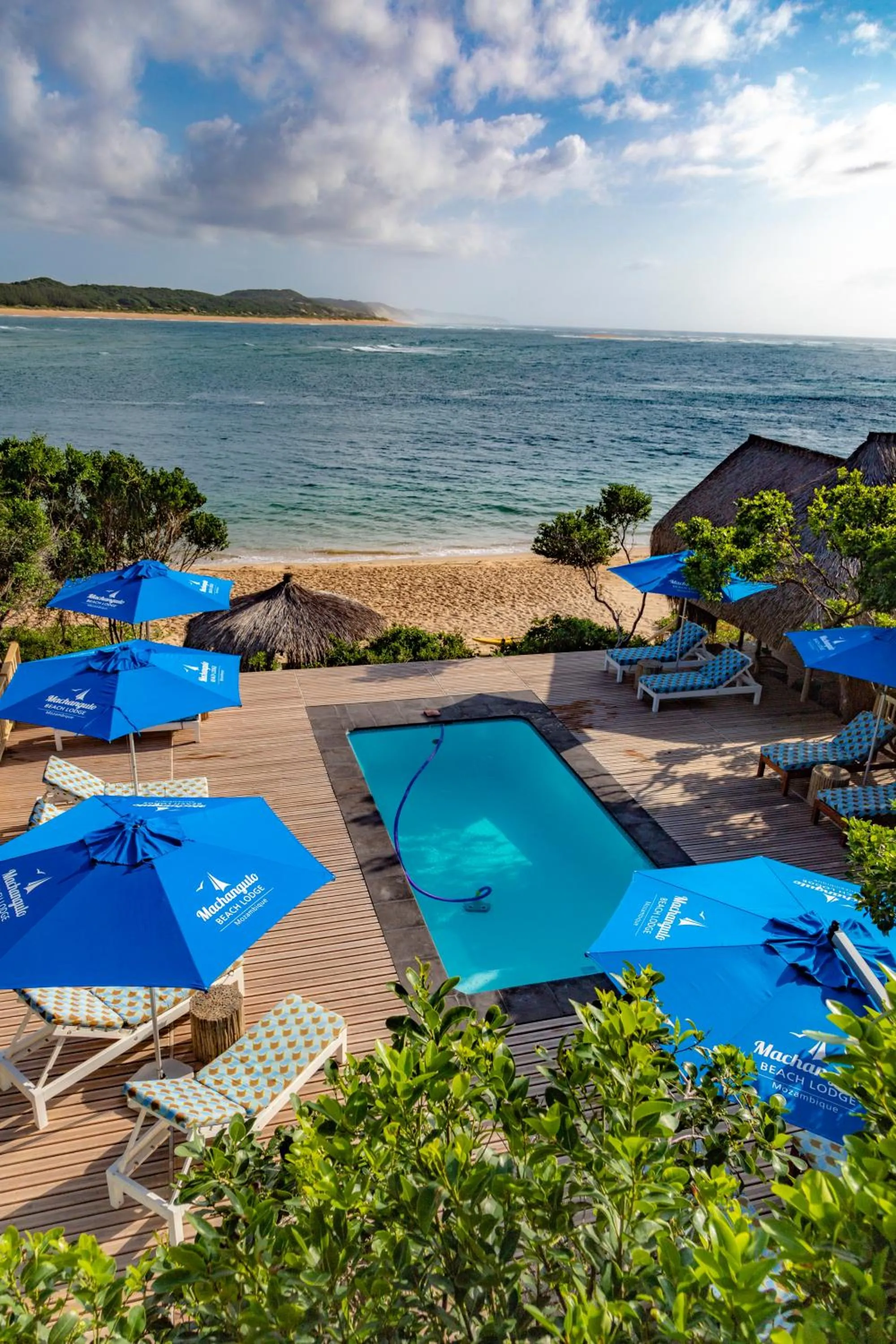 Swimming pool in Machangulo Beach Lodge