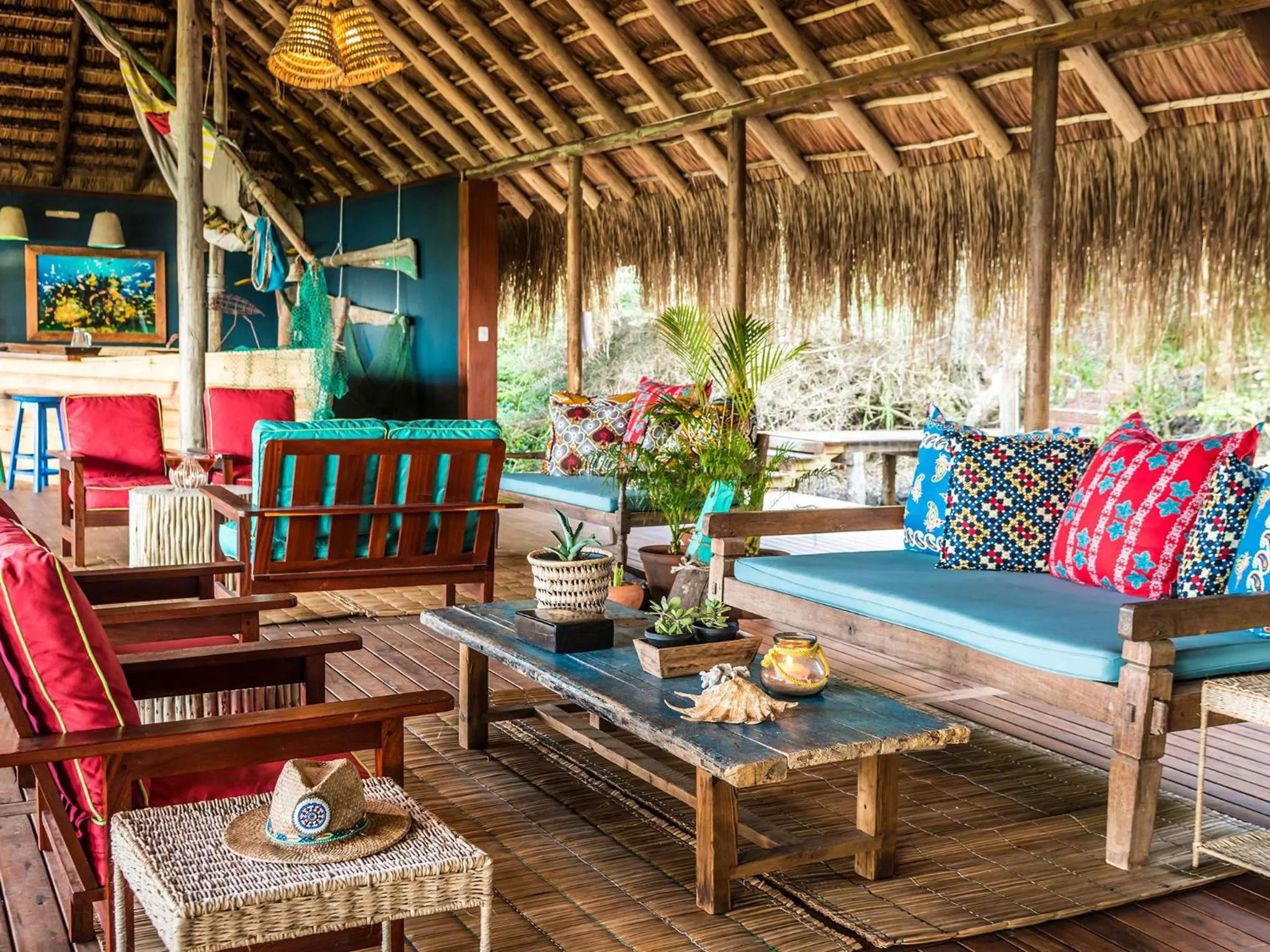 Lounge or bar in Machangulo Beach Lodge