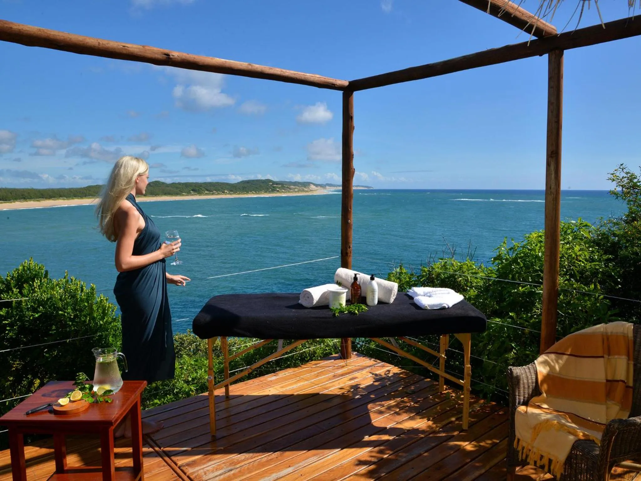 Balcony/Terrace in Machangulo Beach Lodge