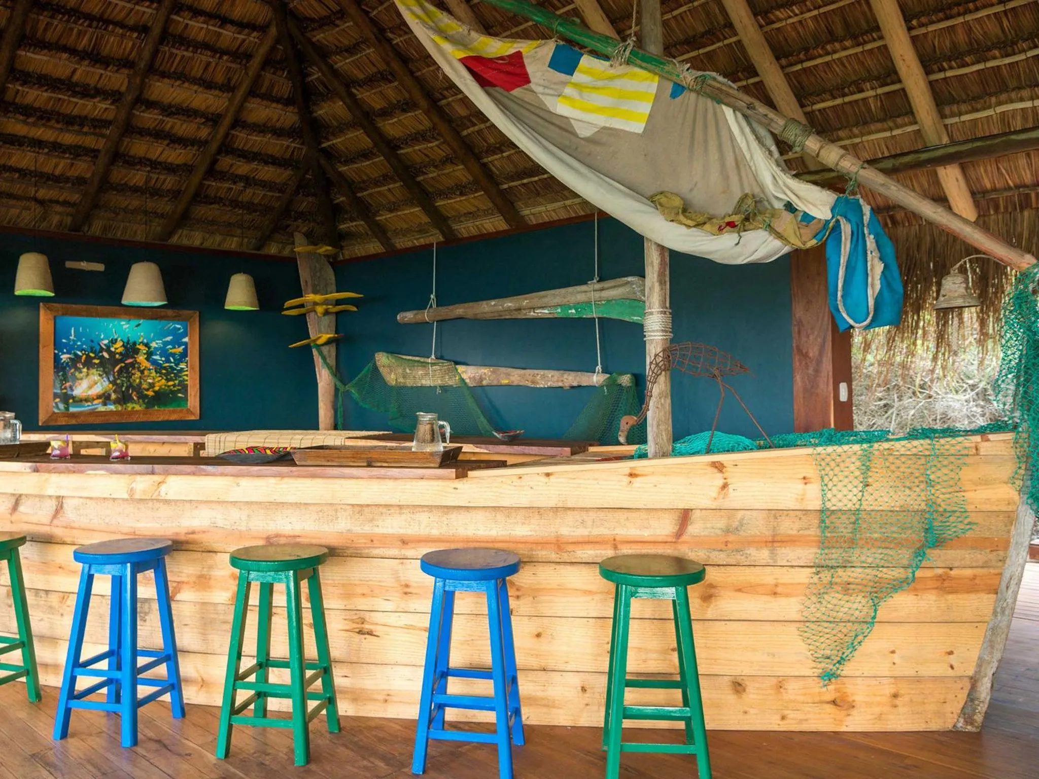Lounge or bar in Machangulo Beach Lodge