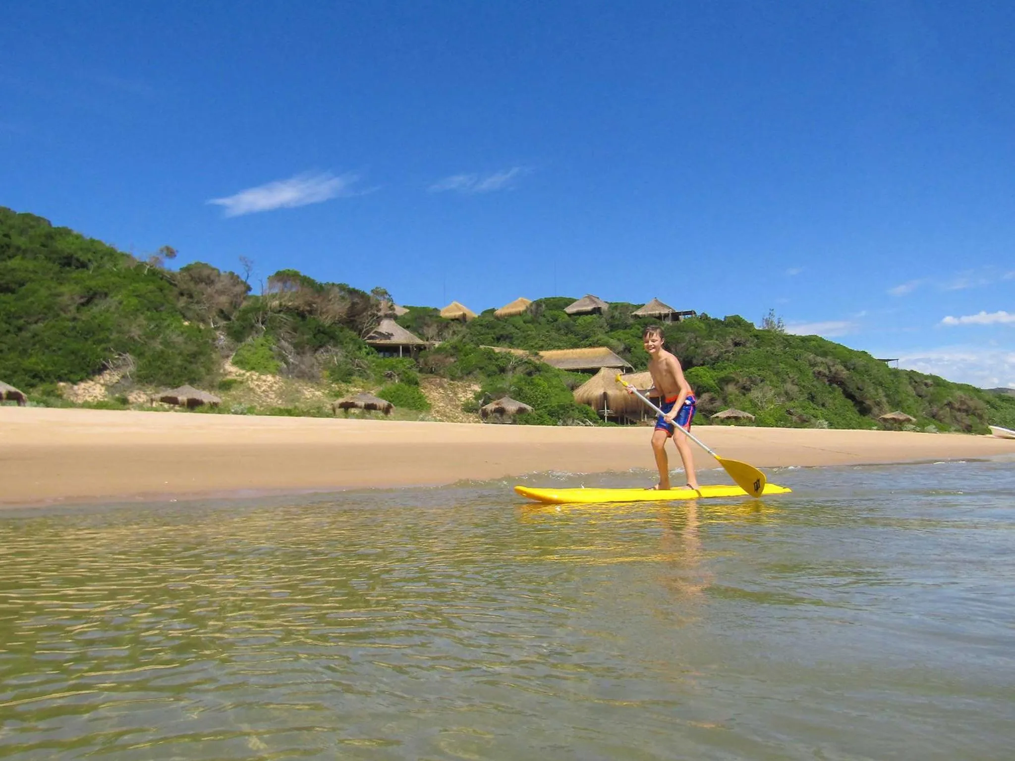 Canoeing in Machangulo Beach Lodge