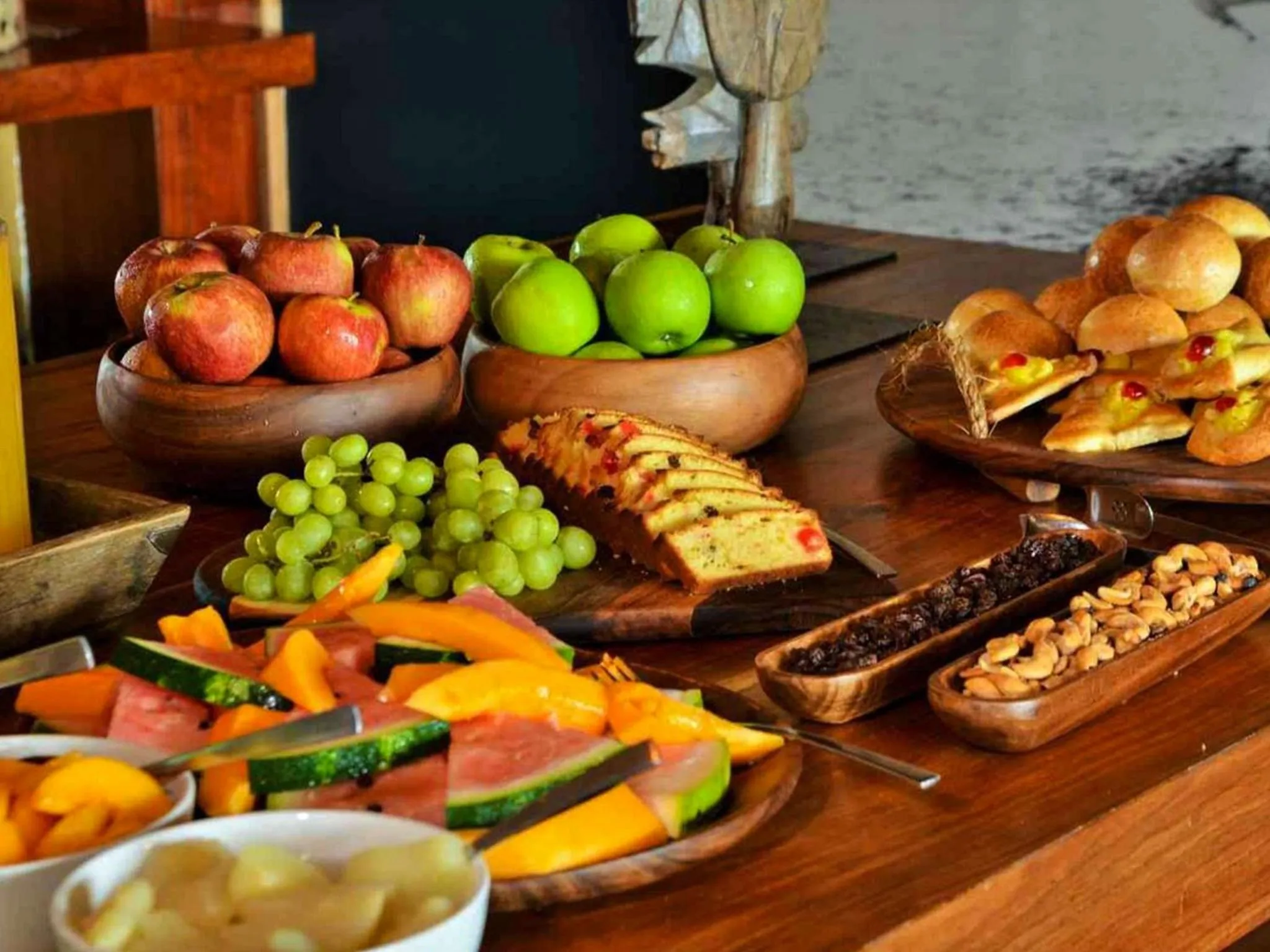 Breakfast in Machangulo Beach Lodge