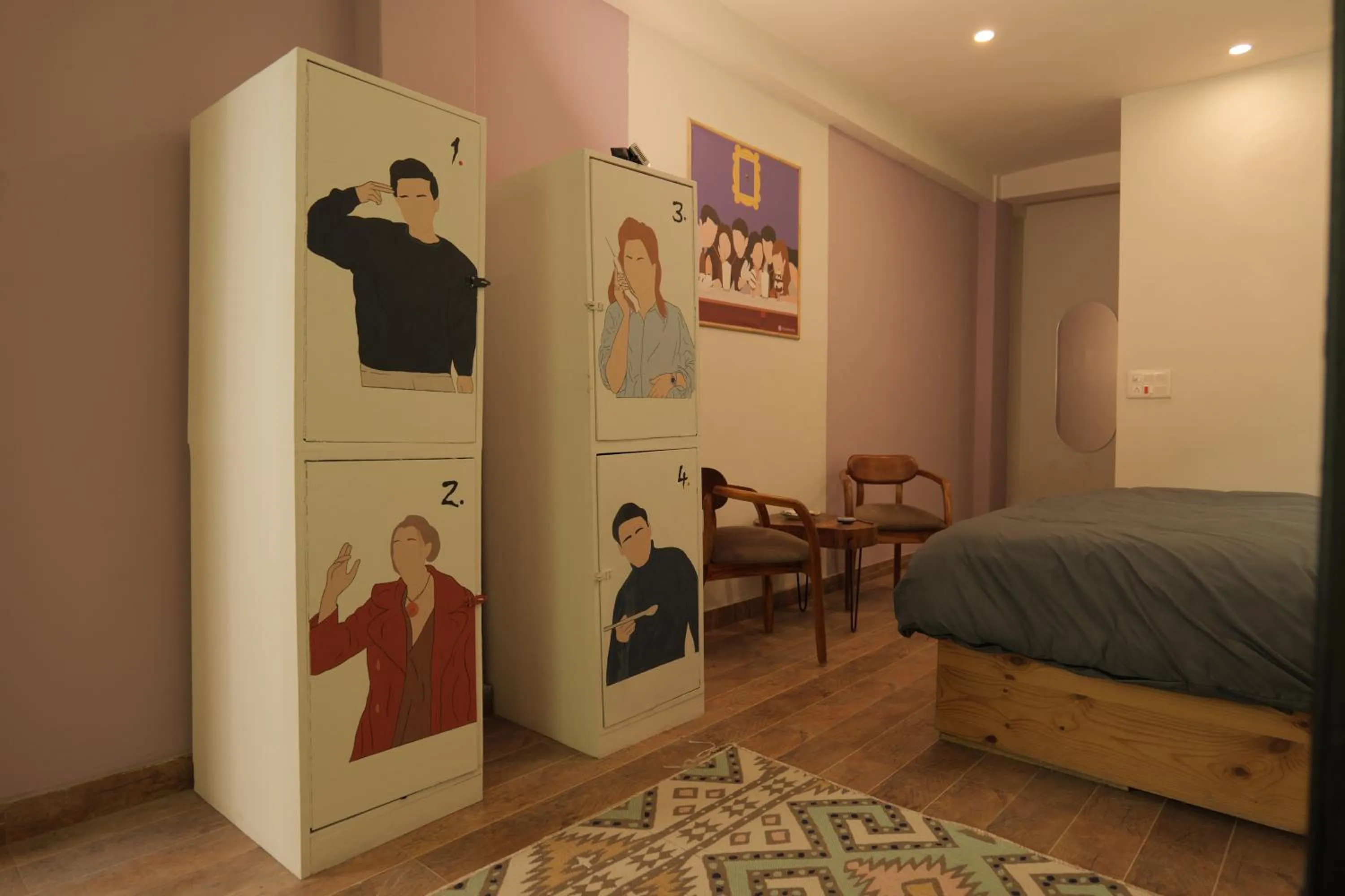 Bed in The Trippy Tribe Riverside Hostel Kasol