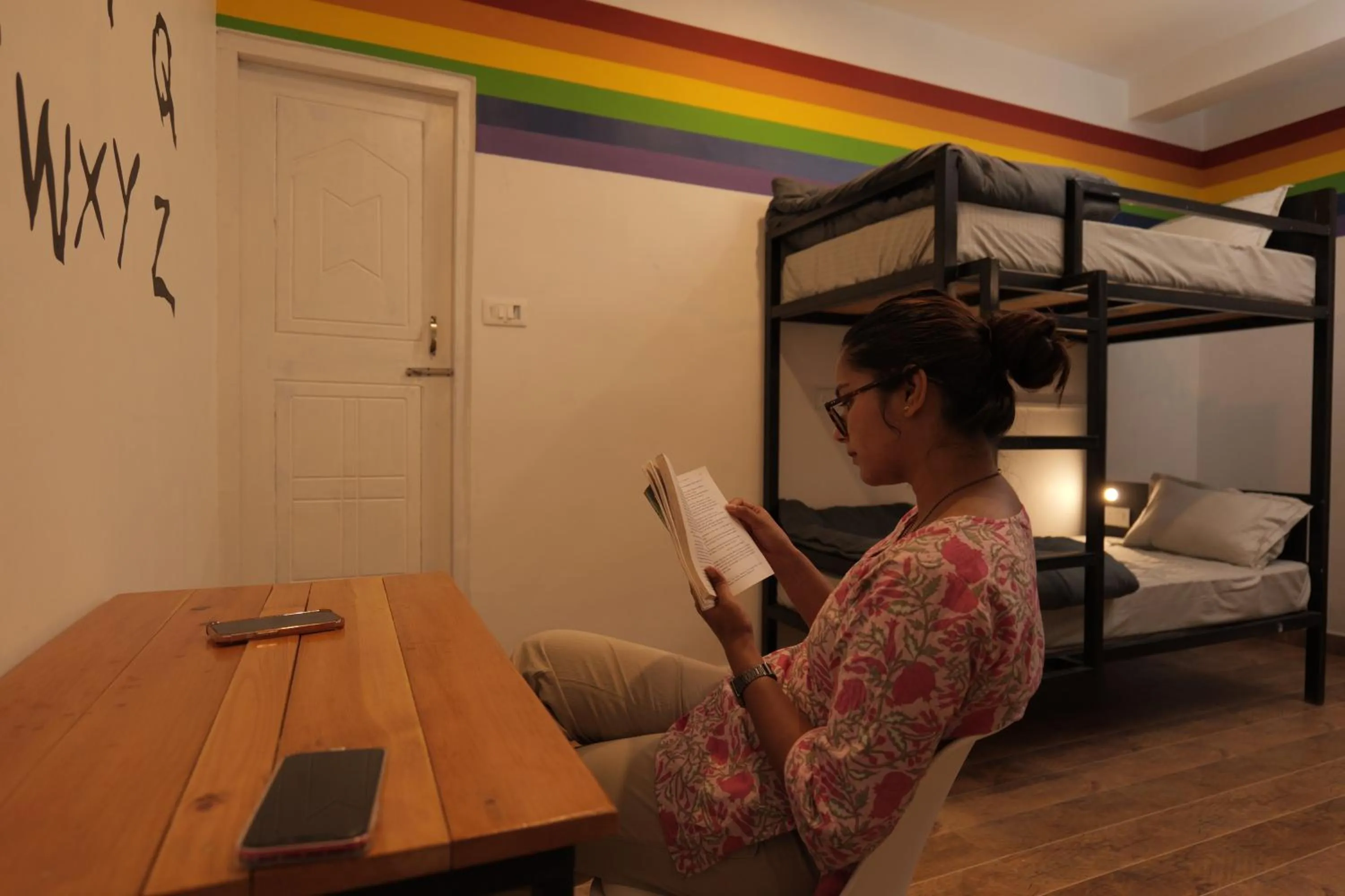 Bed in The Trippy Tribe Riverside Hostel Kasol