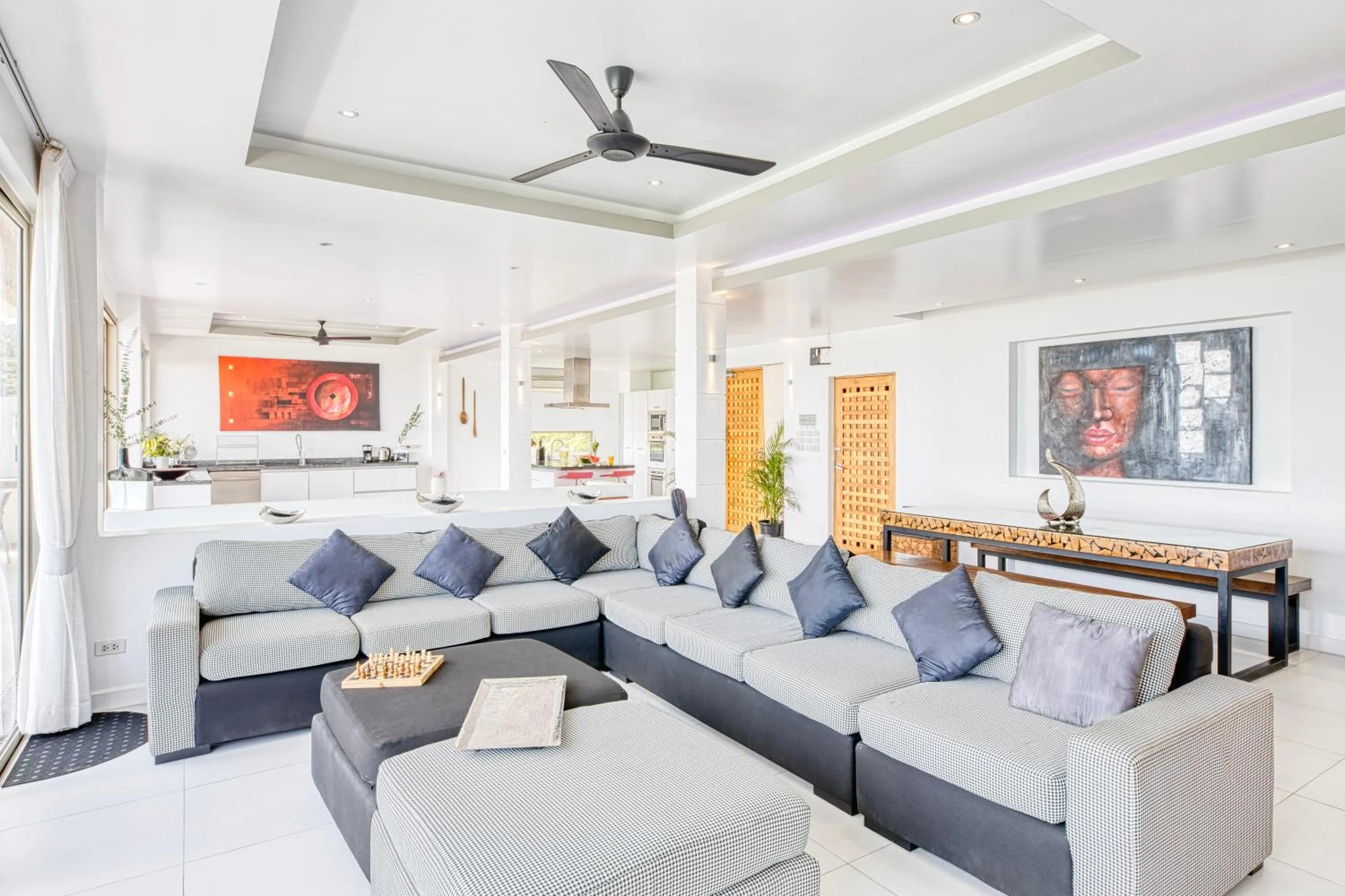 Living room in Villa Jaliza - Chaweng Noi