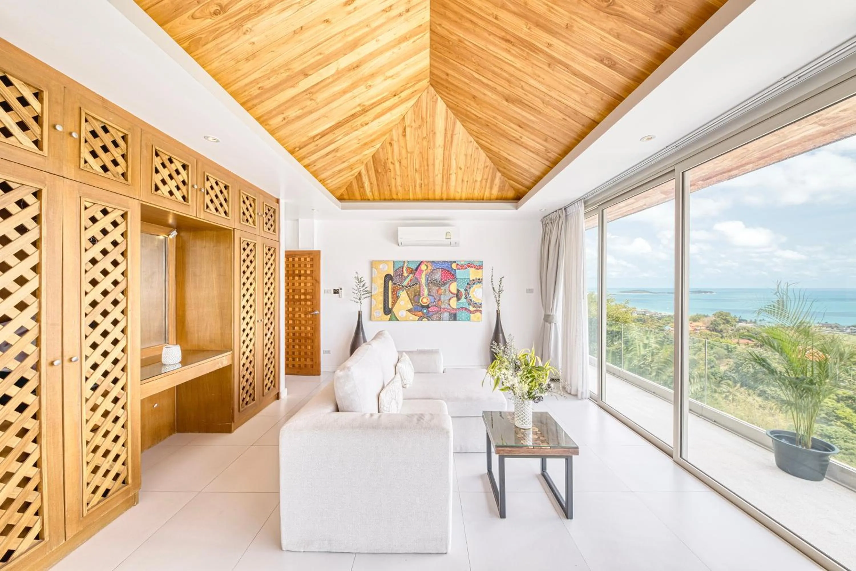 Balcony/Terrace in Villa Jaliza - Chaweng Noi