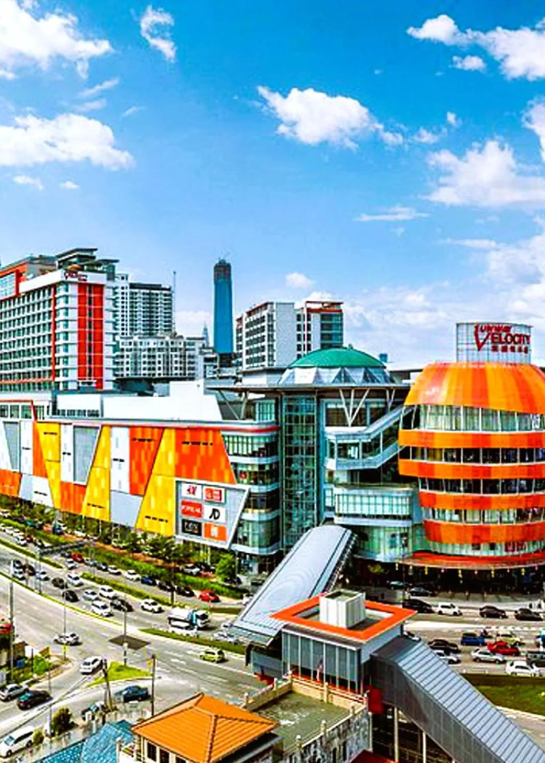 City view in ARK Taman Melawati Hotel