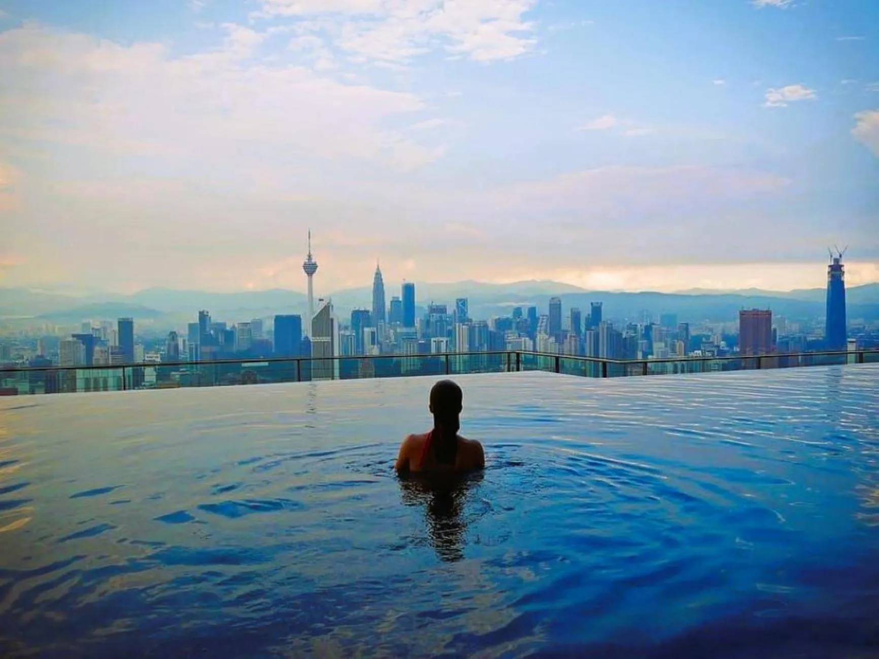 Bird's eye view in ARK Taman Melawati Hotel