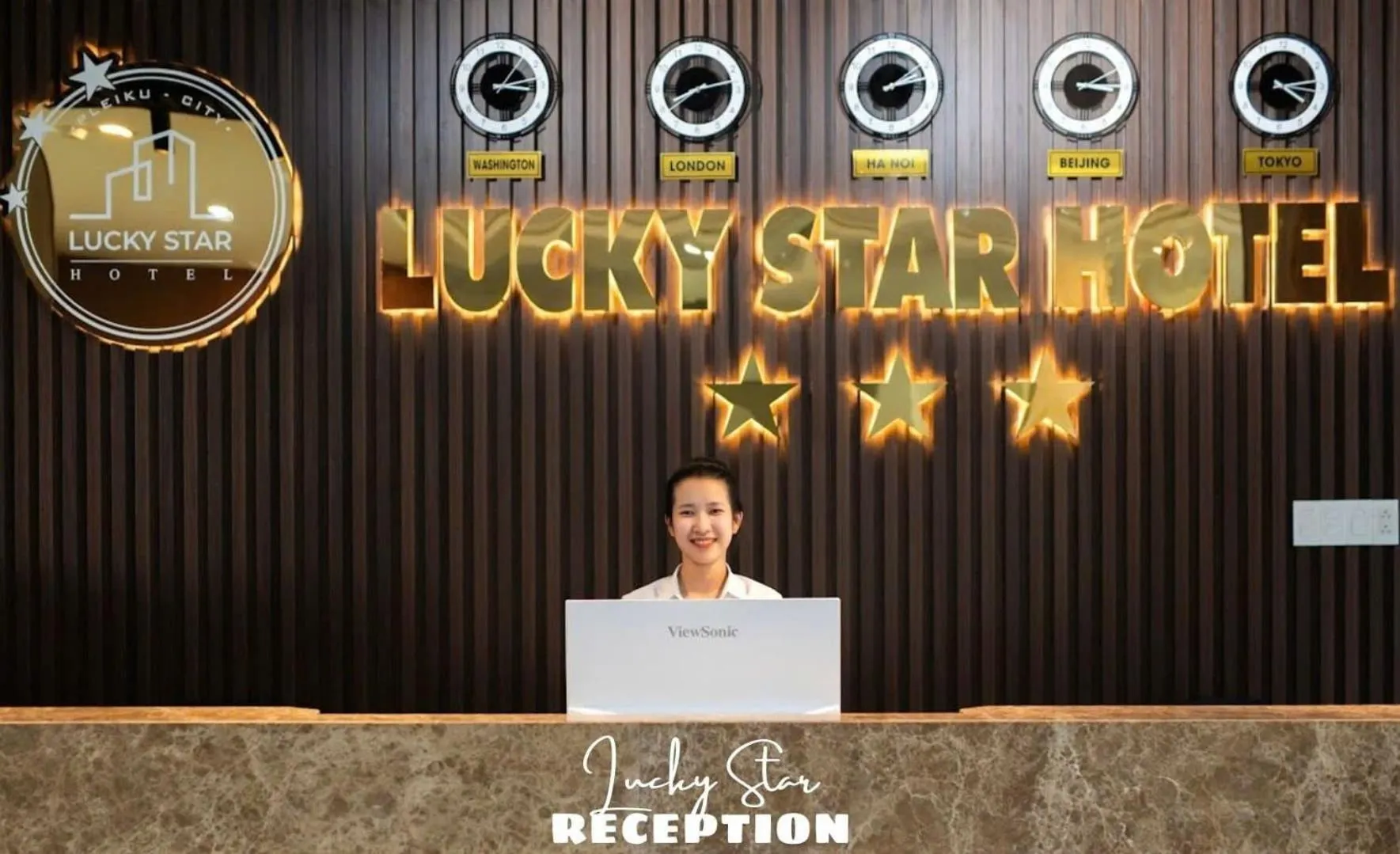 Property logo or sign in LuckyStar Hotel
