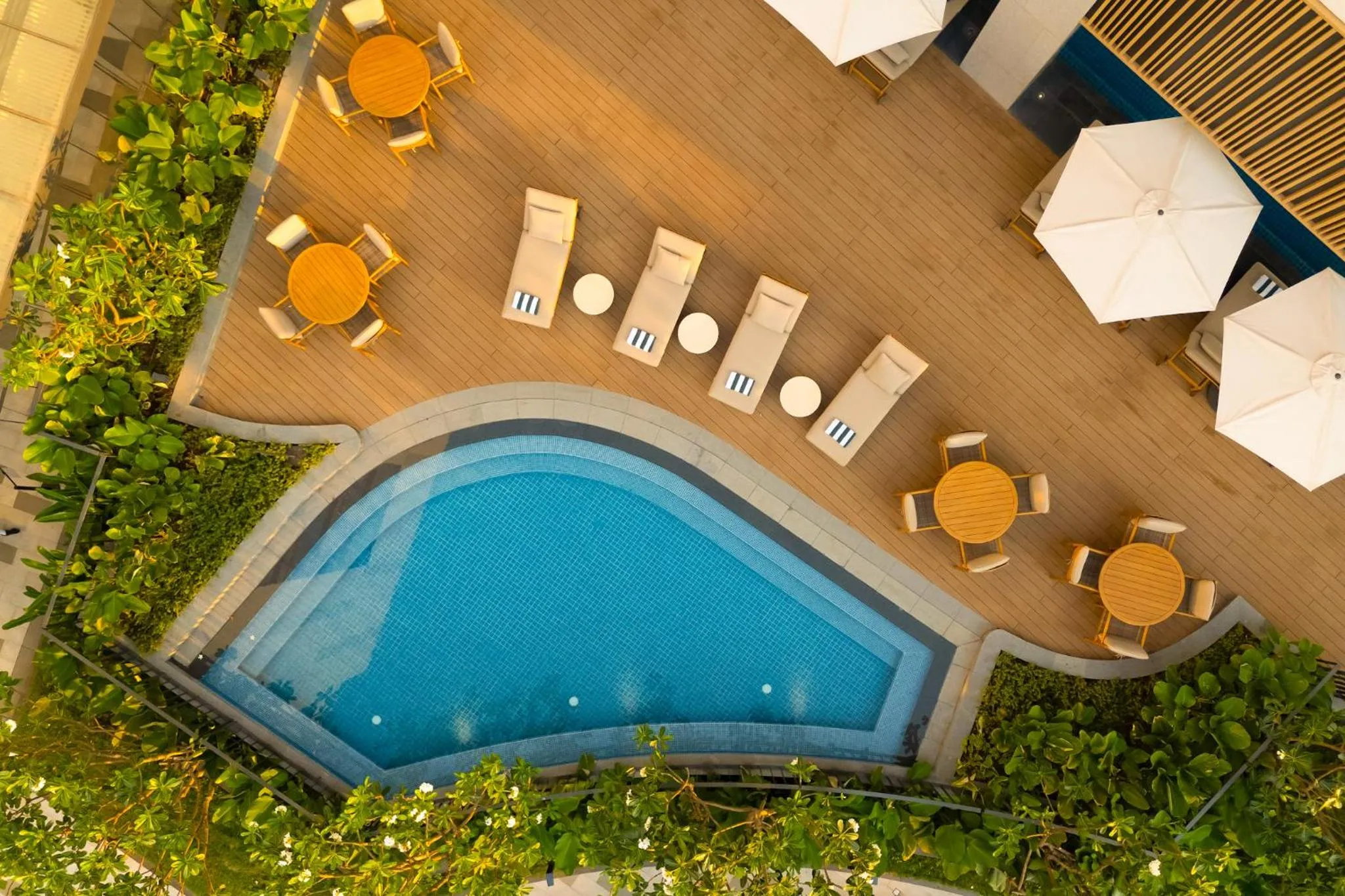 Pool view in Holiday Inn & Suites Vientiane by IHG