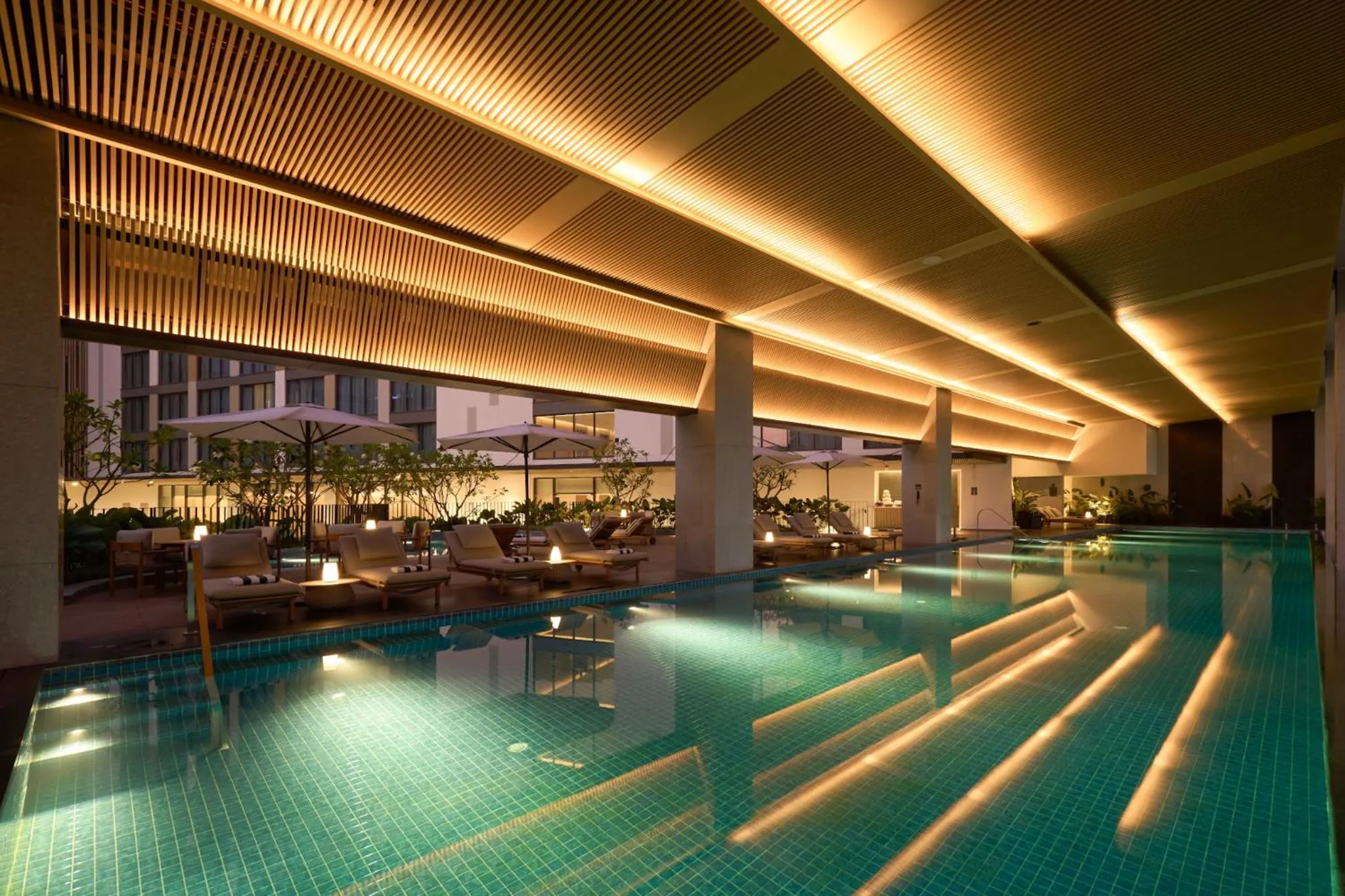 Swimming pool in Holiday Inn & Suites Vientiane by IHG