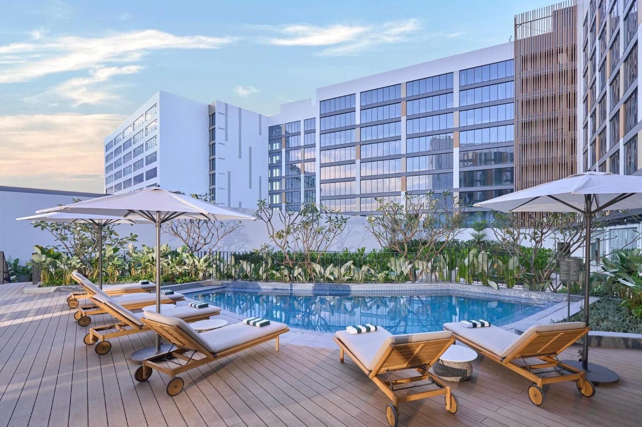 Swimming pool in Holiday Inn & Suites Vientiane by IHG