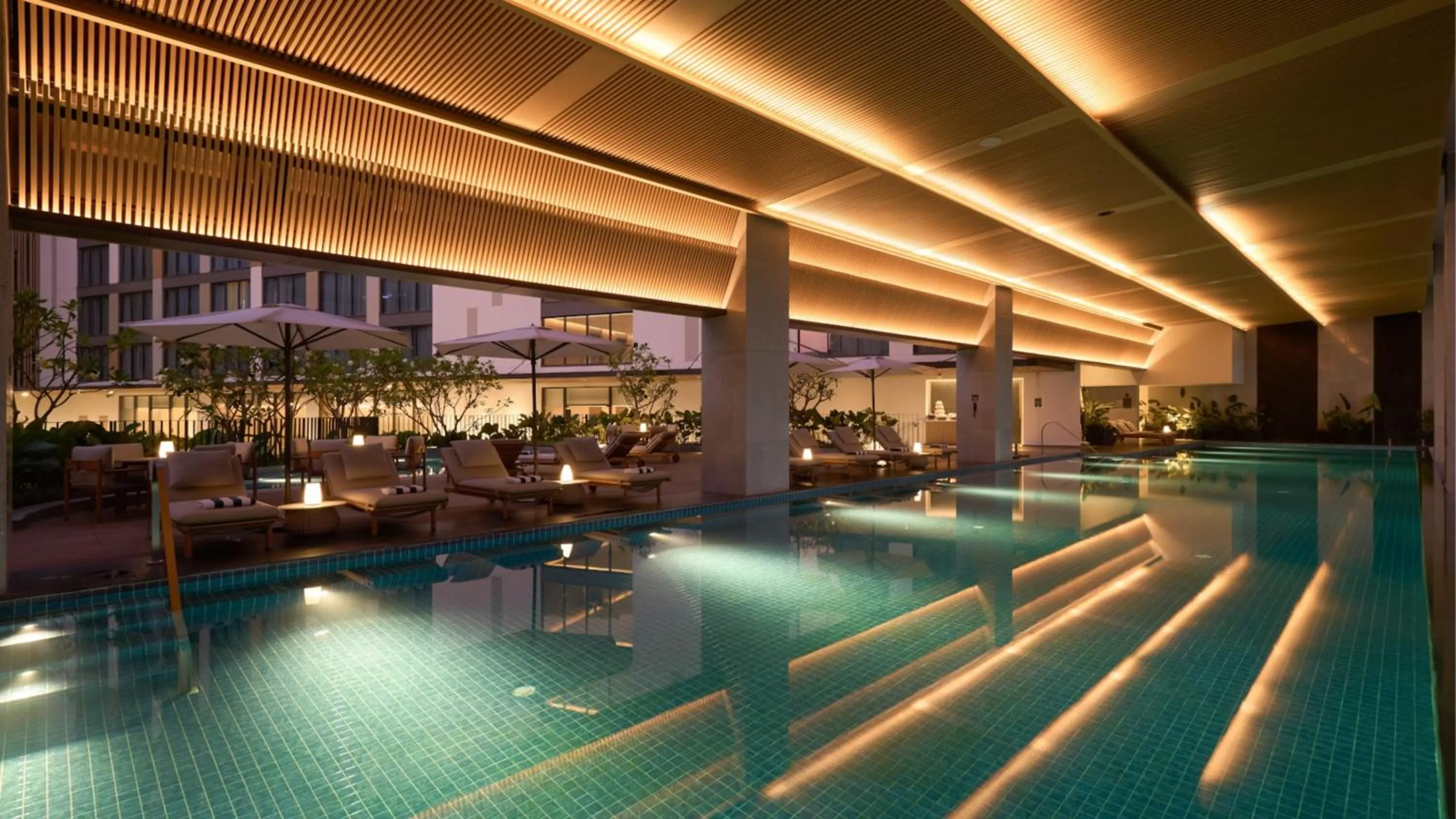 Swimming pool in Holiday Inn & Suites Vientiane by IHG