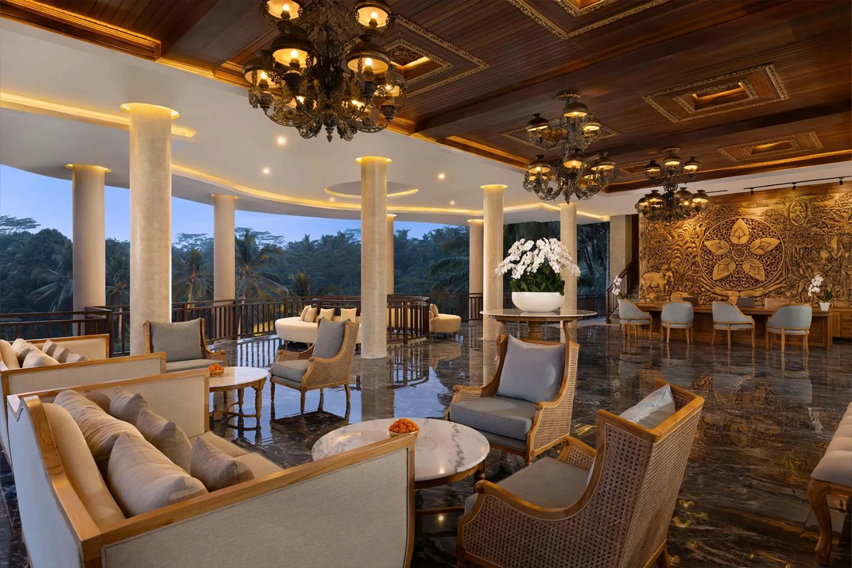 Lobby or reception in Abisena Wellness & Resort Ubud-Adult Only