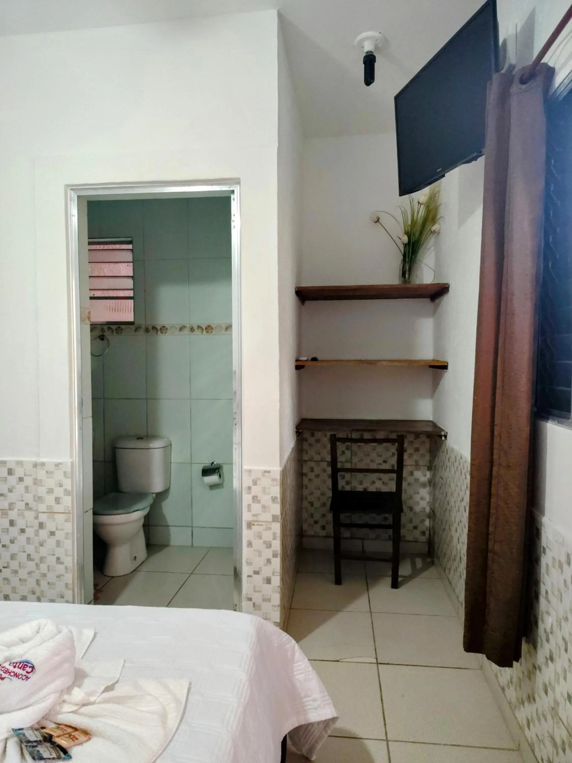 Toilet in Pousada Aconchego Recanto Do Mar