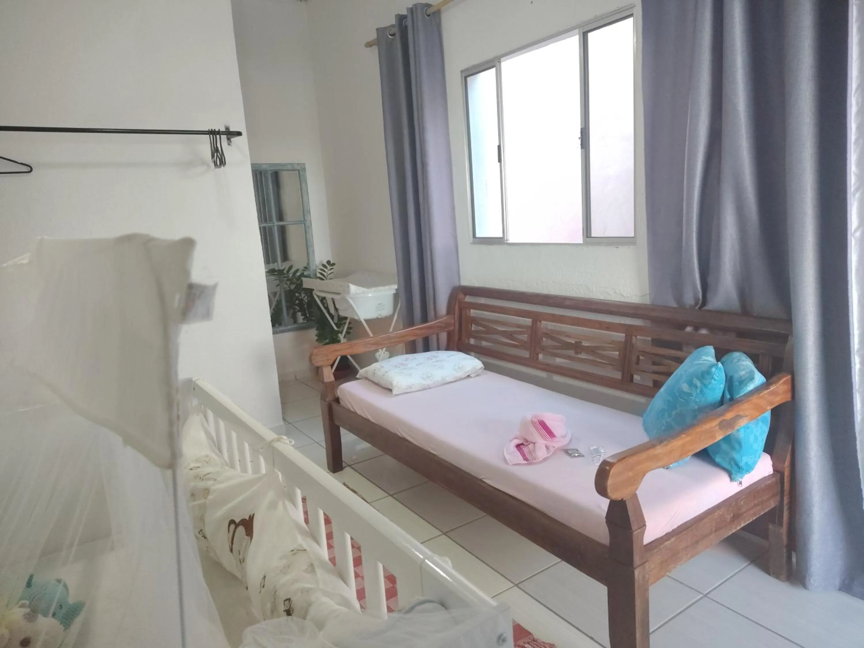 Bed in Pousada Aconchego Recanto Do Mar