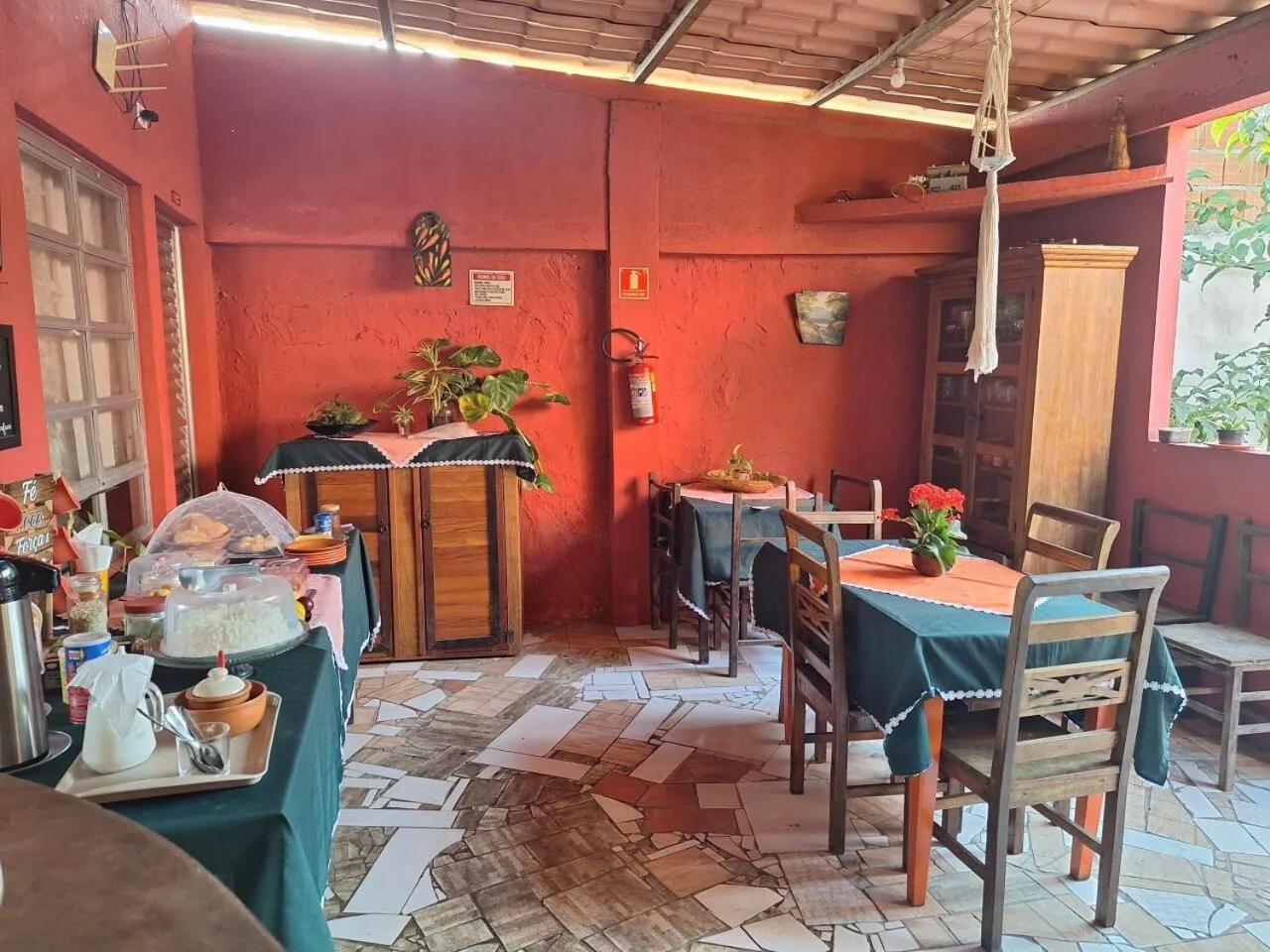 Dining area in Pousada Aconchego Recanto Do Mar